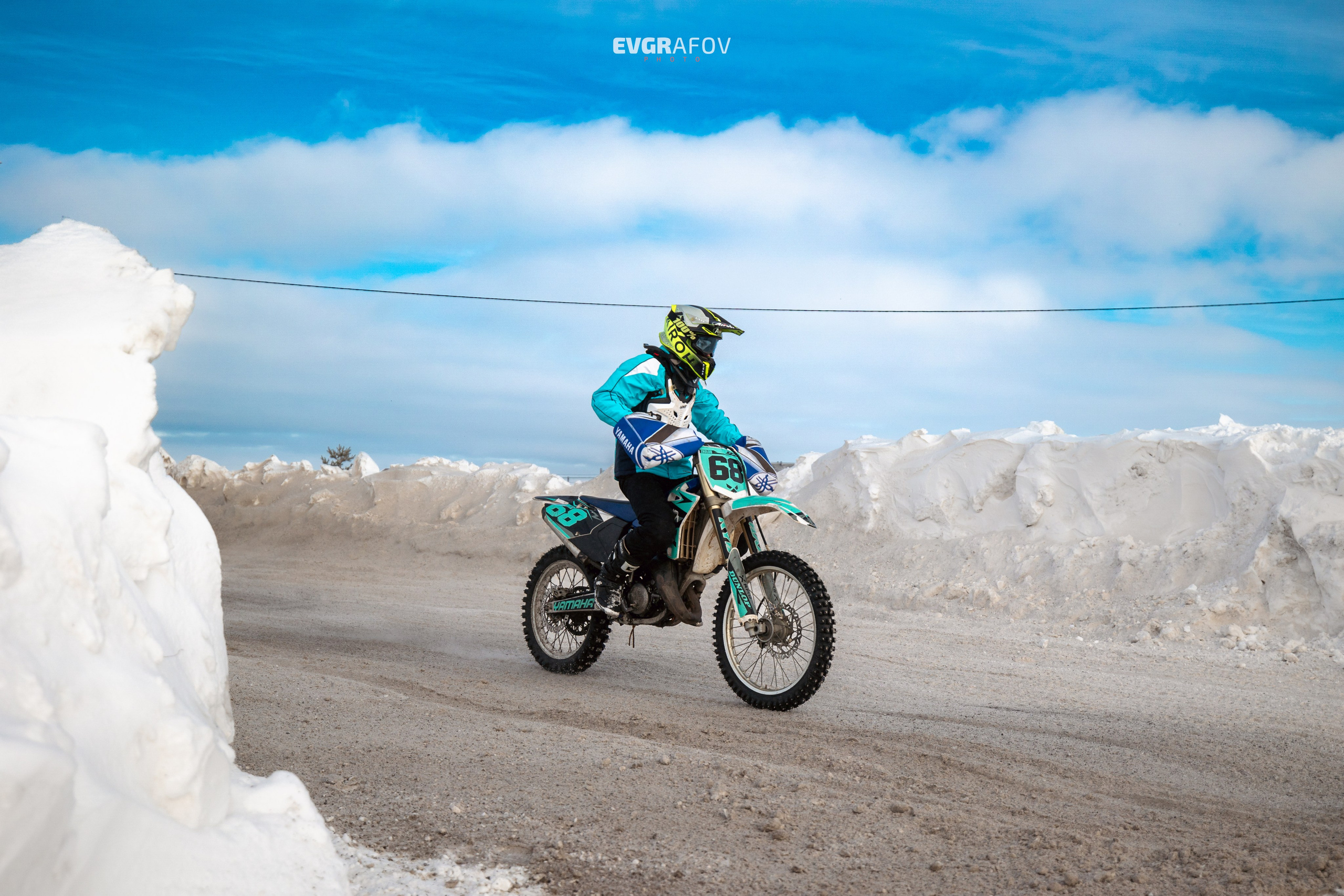 Открытый кубок Республики Татарстан по мотокроссу 3 этап. 4 февраля 2024 г. Фотограф Евграфов Александр