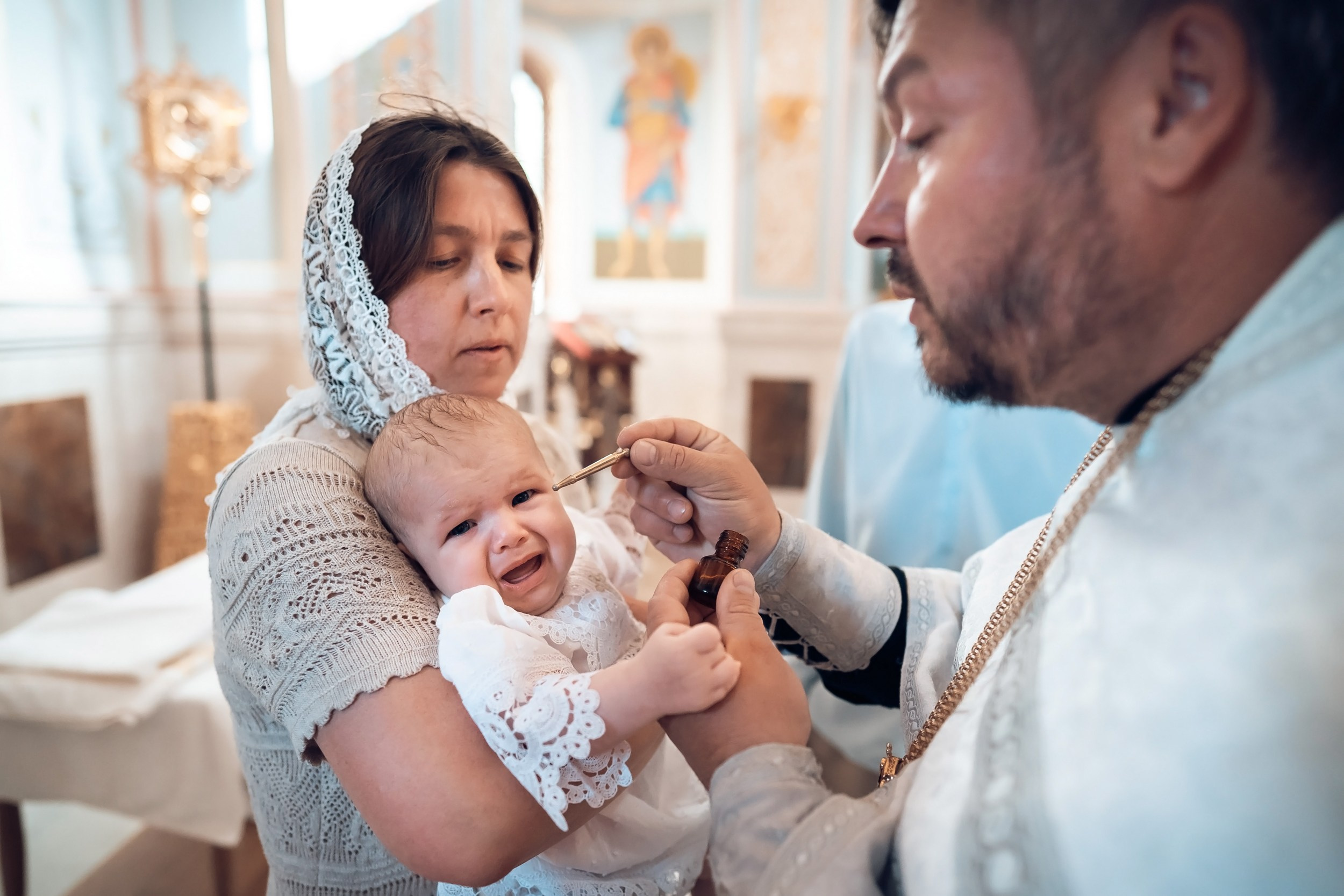 Крещение в Александро-Невском соборе Симферополь. Церковный фотограф Севастополь
