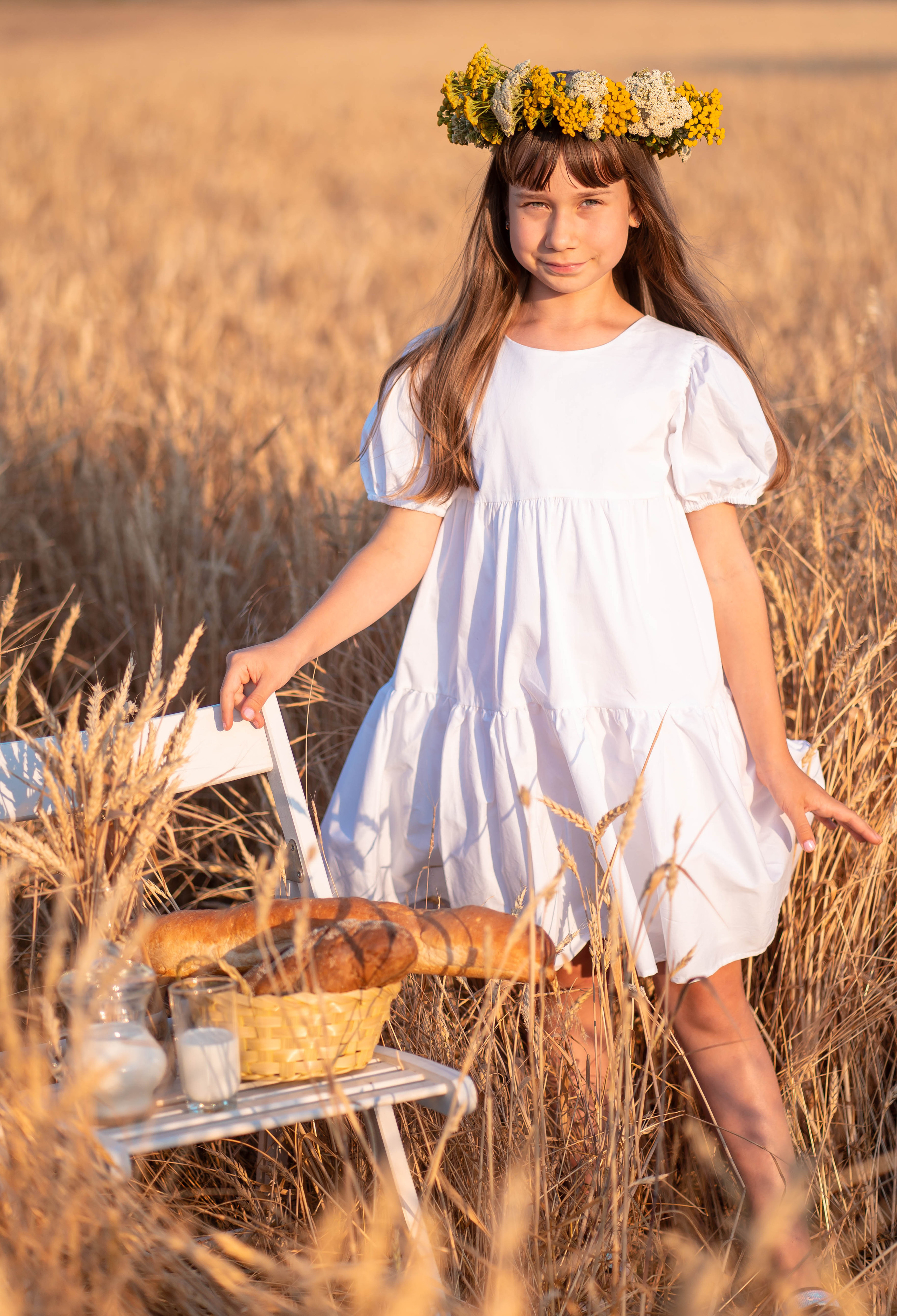 Фотосессия в пшенице Алёнушки. Семейный и детский фотограф в Ростове-на-Дону Екатерина Шевченко