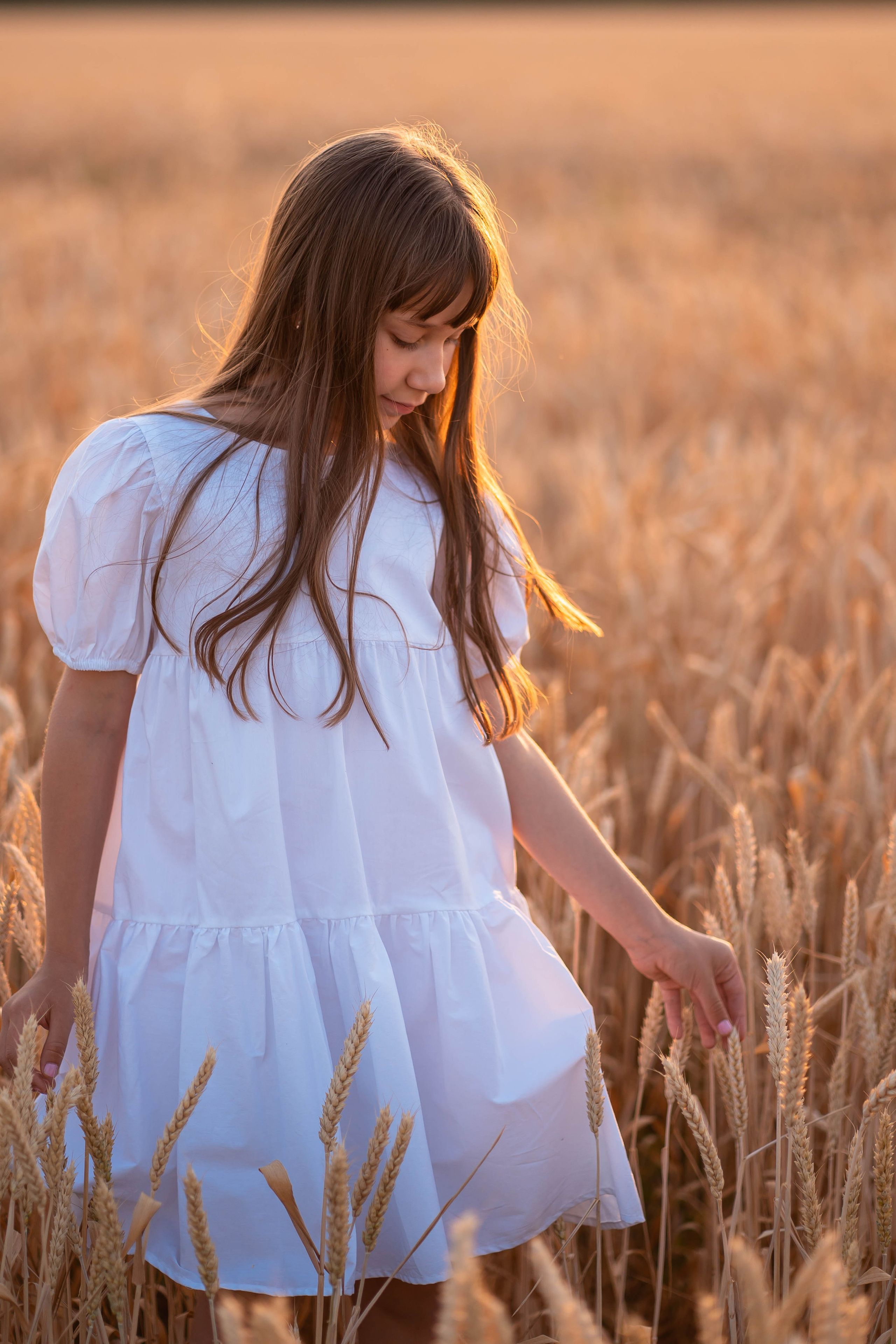 Фотосессия в пшенице Алёнушки. Семейный и детский фотограф в Ростове-на-Дону Екатерина Шевченко