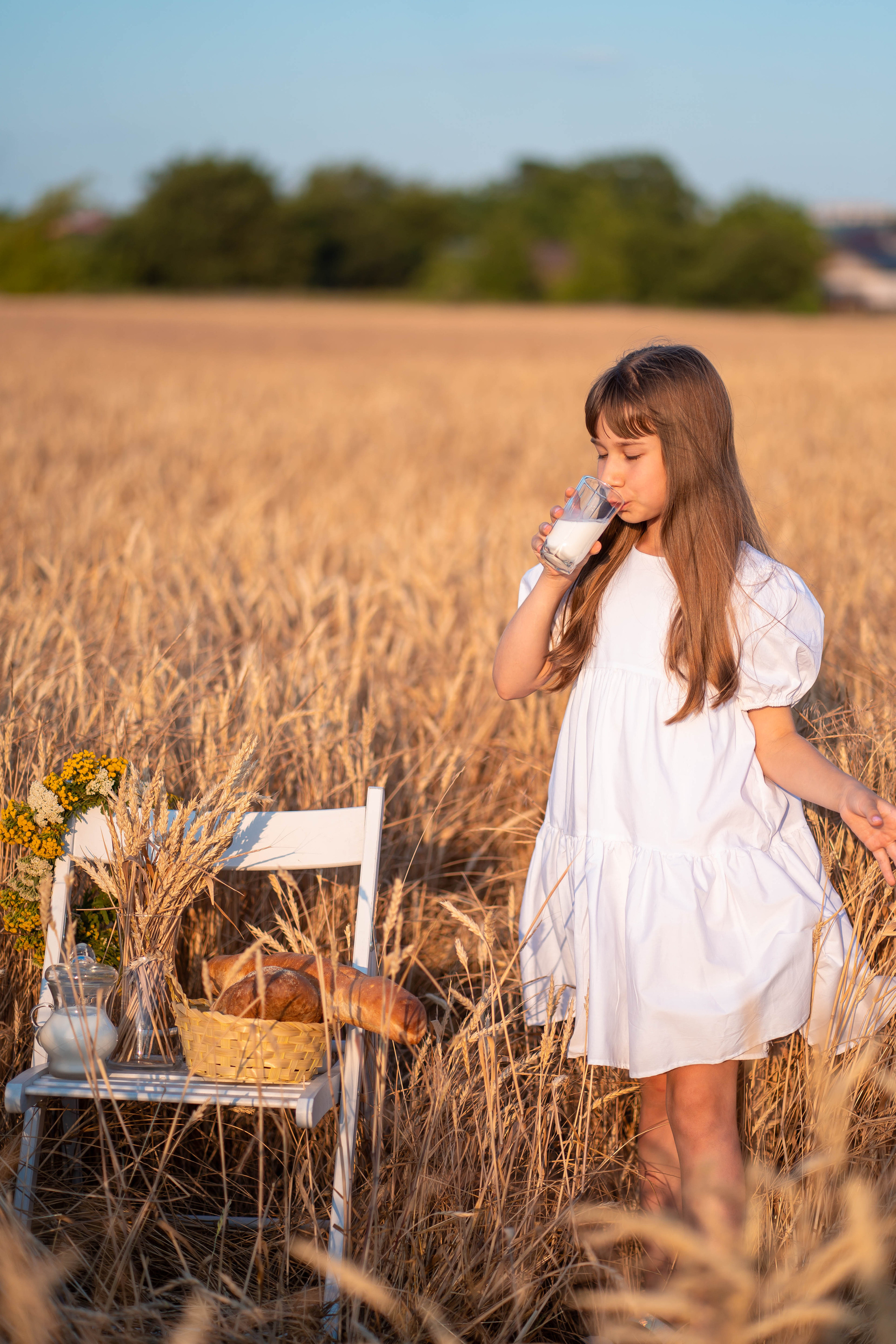 Фотосессия в пшенице Алёнушки. Семейный и детский фотограф в Ростове-на-Дону Екатерина Шевченко