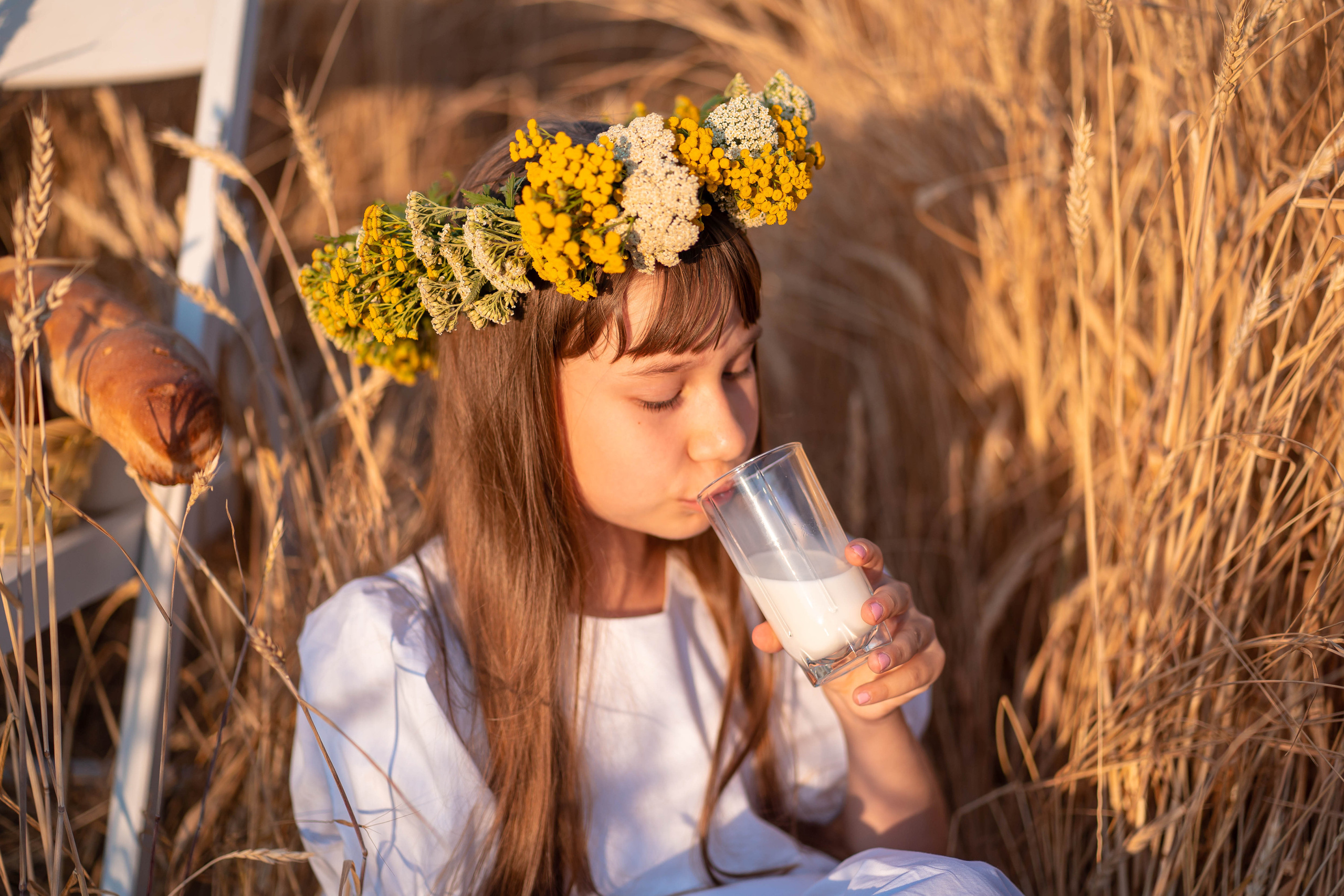 Фотосессия в пшенице Алёнушки. Семейный и детский фотограф в Ростове-на-Дону Екатерина Шевченко