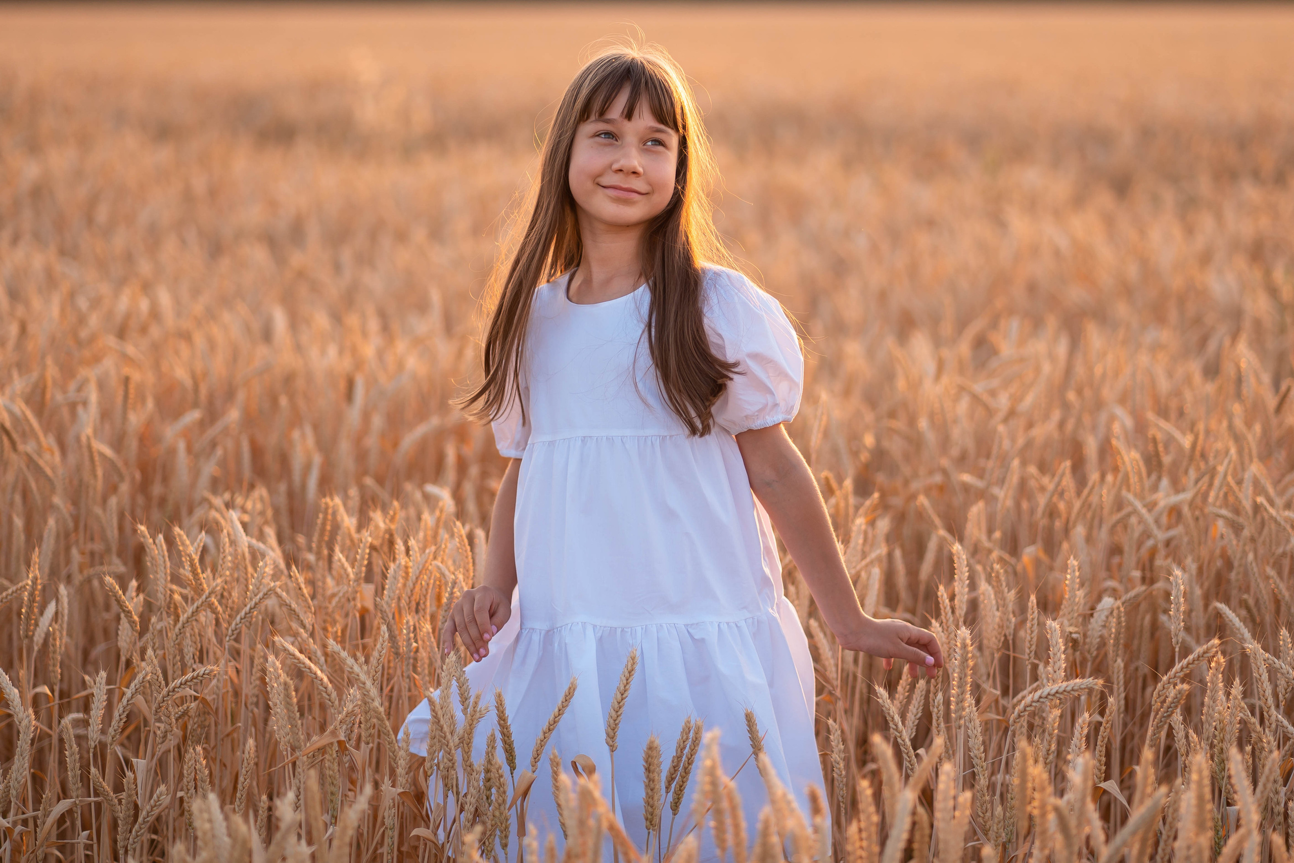 Фотосессия в пшенице Алёнушки. Семейный и детский фотограф в Ростове-на-Дону Екатерина Шевченко