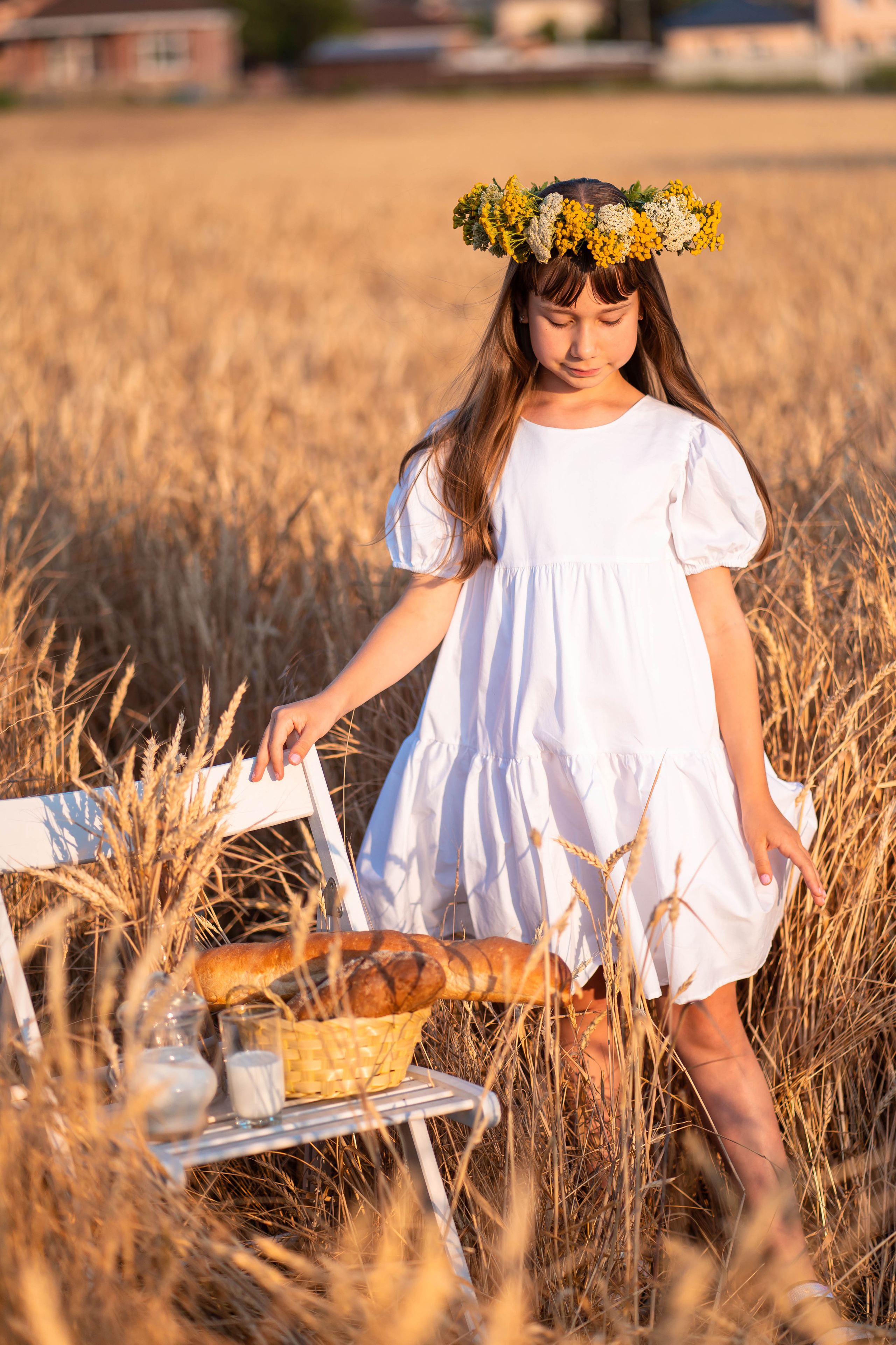 Фотосессия в пшенице Алёнушки. Семейный и детский фотограф в Ростове-на-Дону Екатерина Шевченко