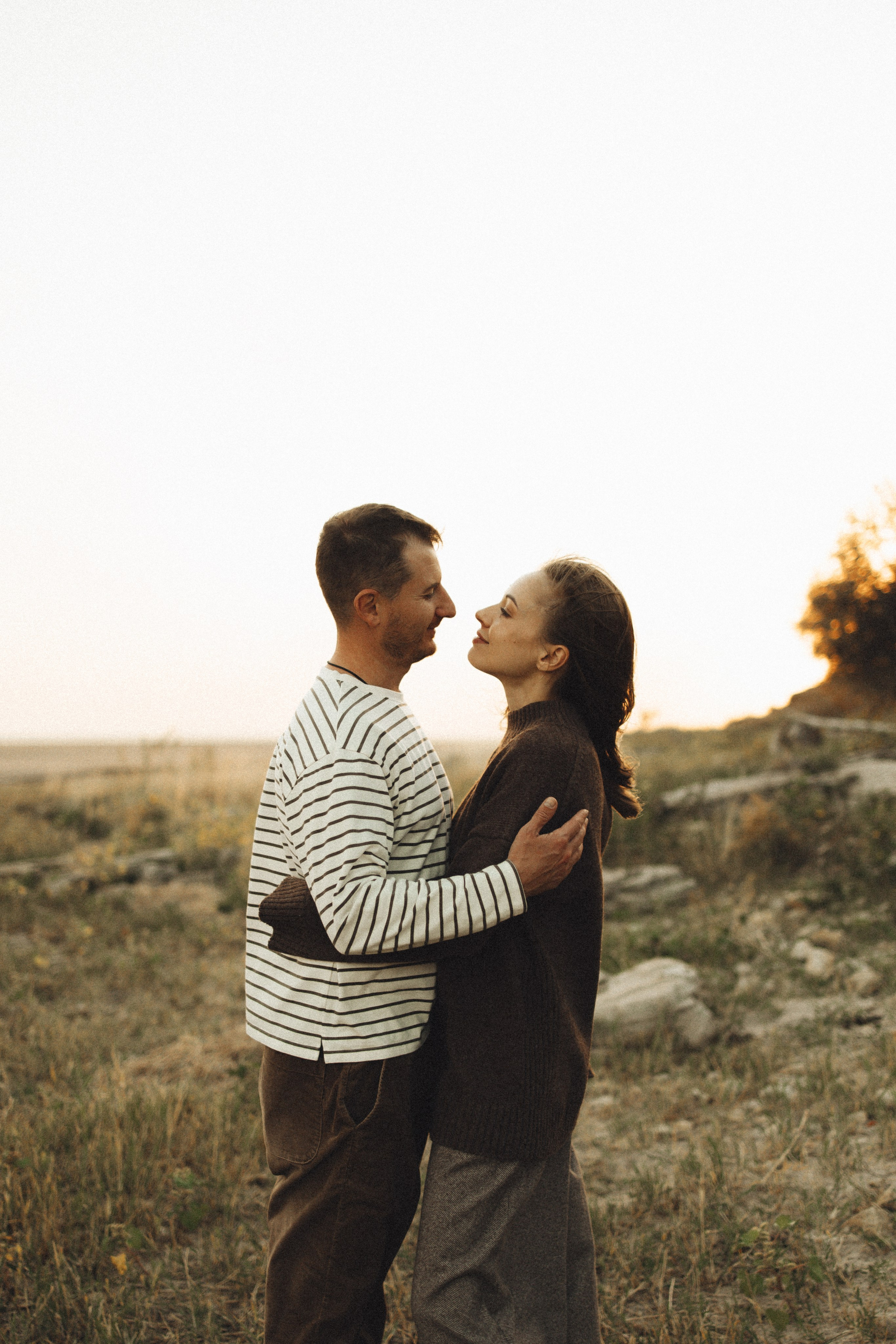 Семейная история, закат в Мержаново. Семейный и детский фотограф, таганрог, ростов-на-дону