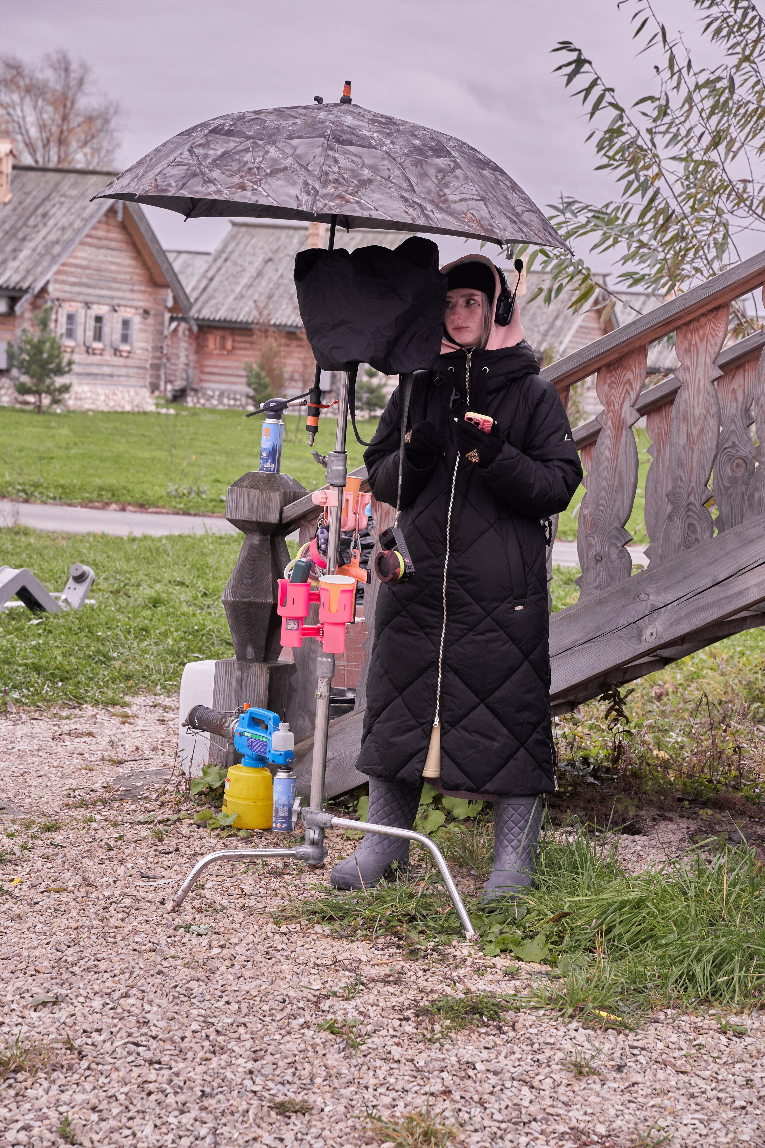 Бекстейдж съемки сериала. Krasnopoliophoto