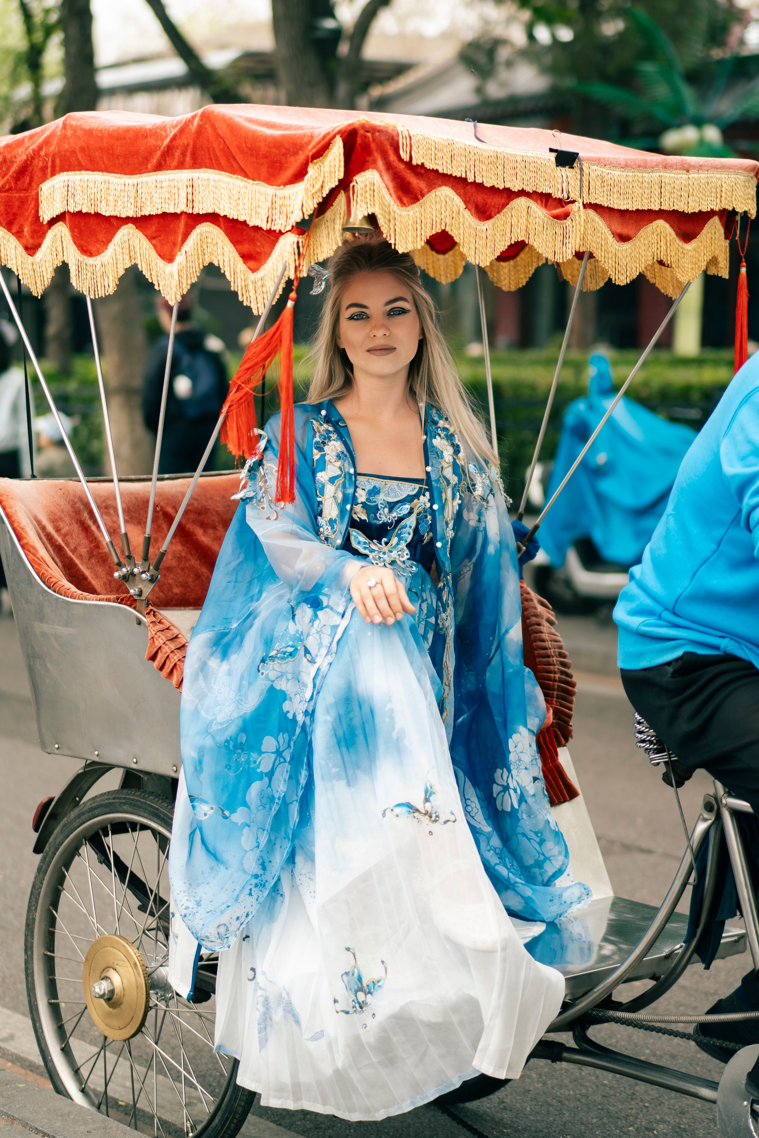 Photoshoot in Hanfu dresses