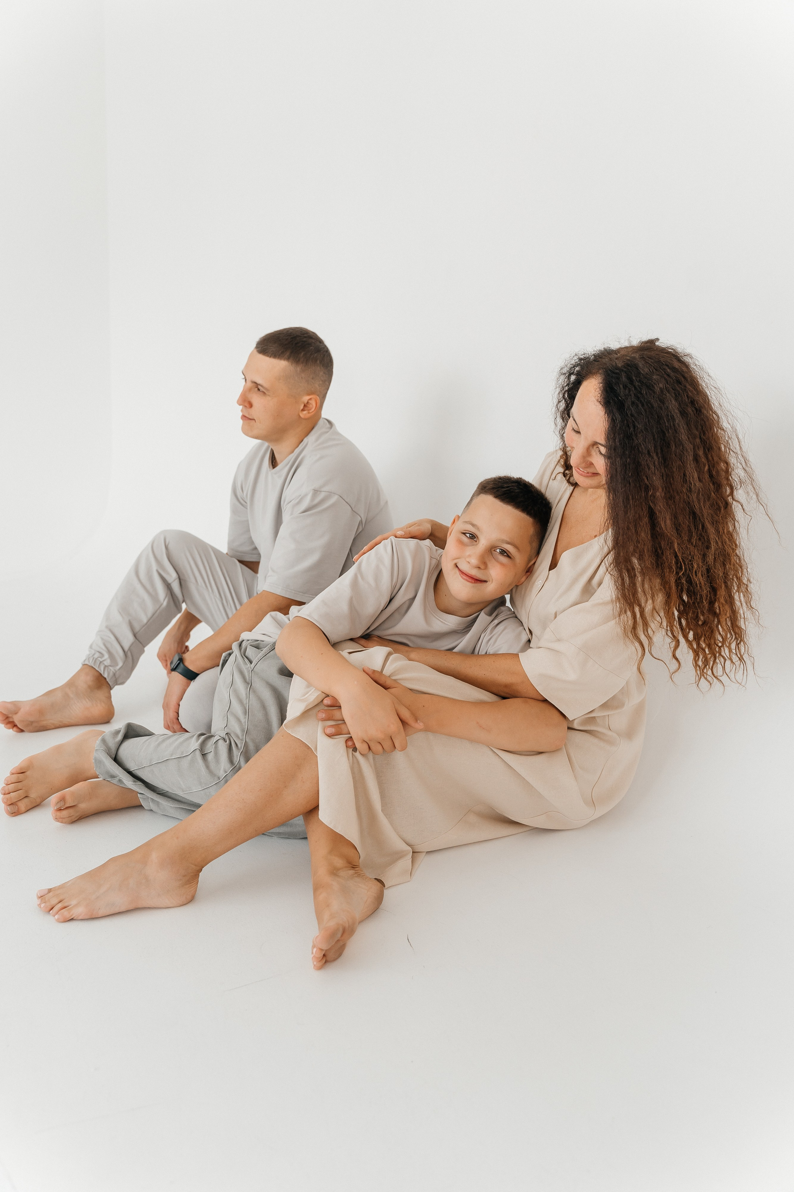 Илья, Вера, Сёма и Дима. Волик Мария