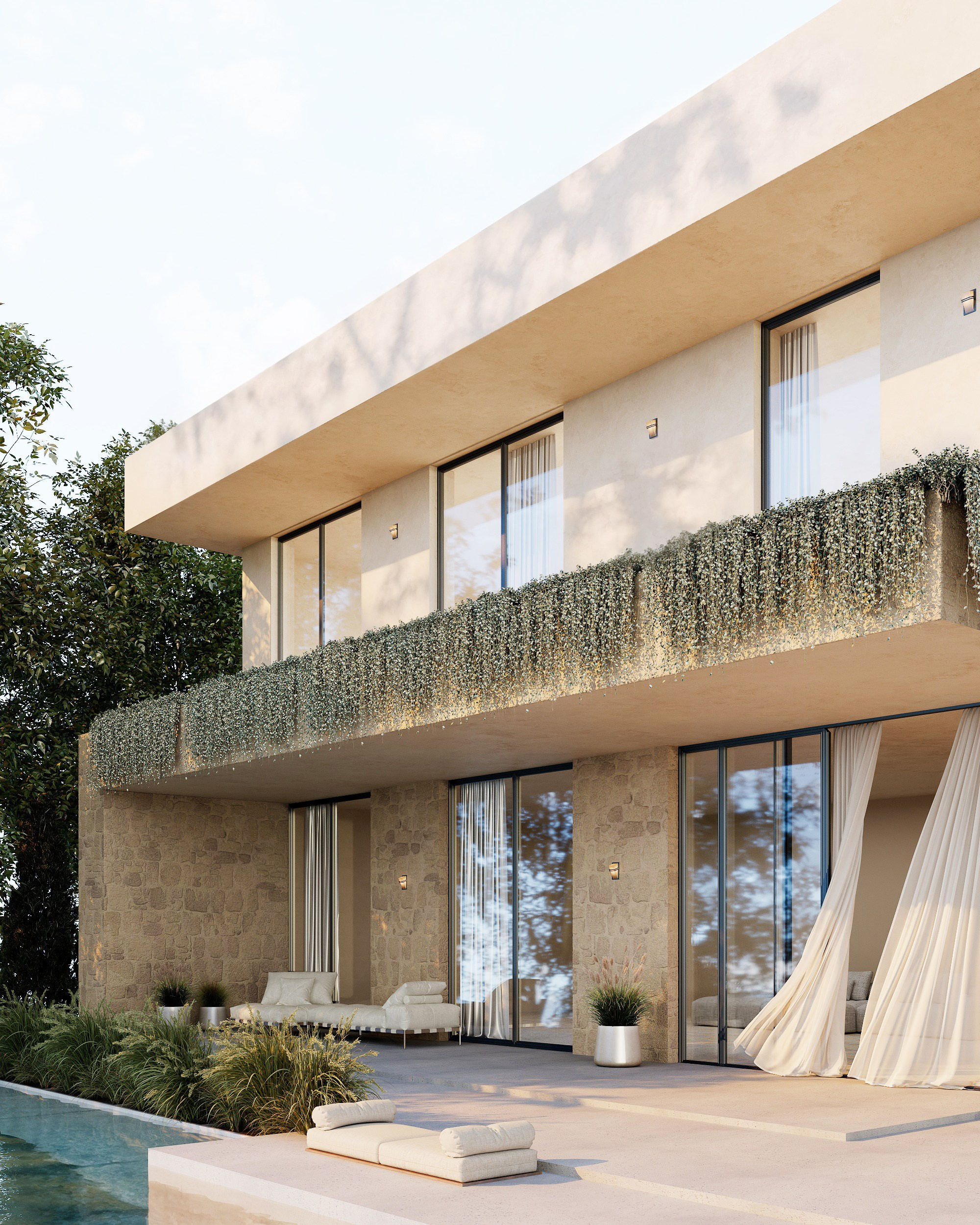 Como villa/Spain. Solovets visualization