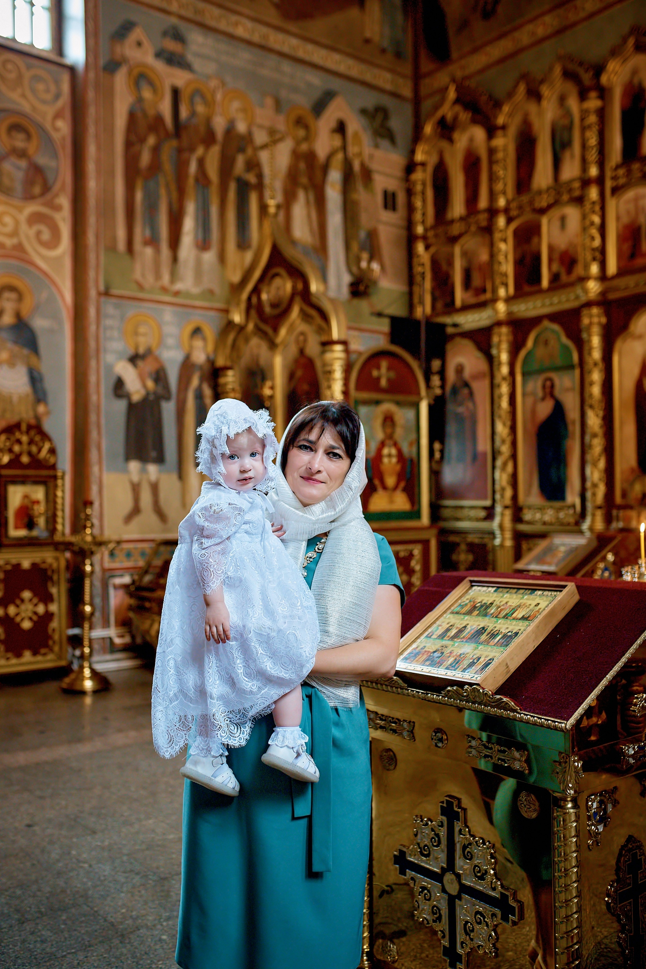 Таинство Крещения храм Георгия Победоносца г. Новоалтайск. Фотограф на Крещение и Венчание в Барнауле