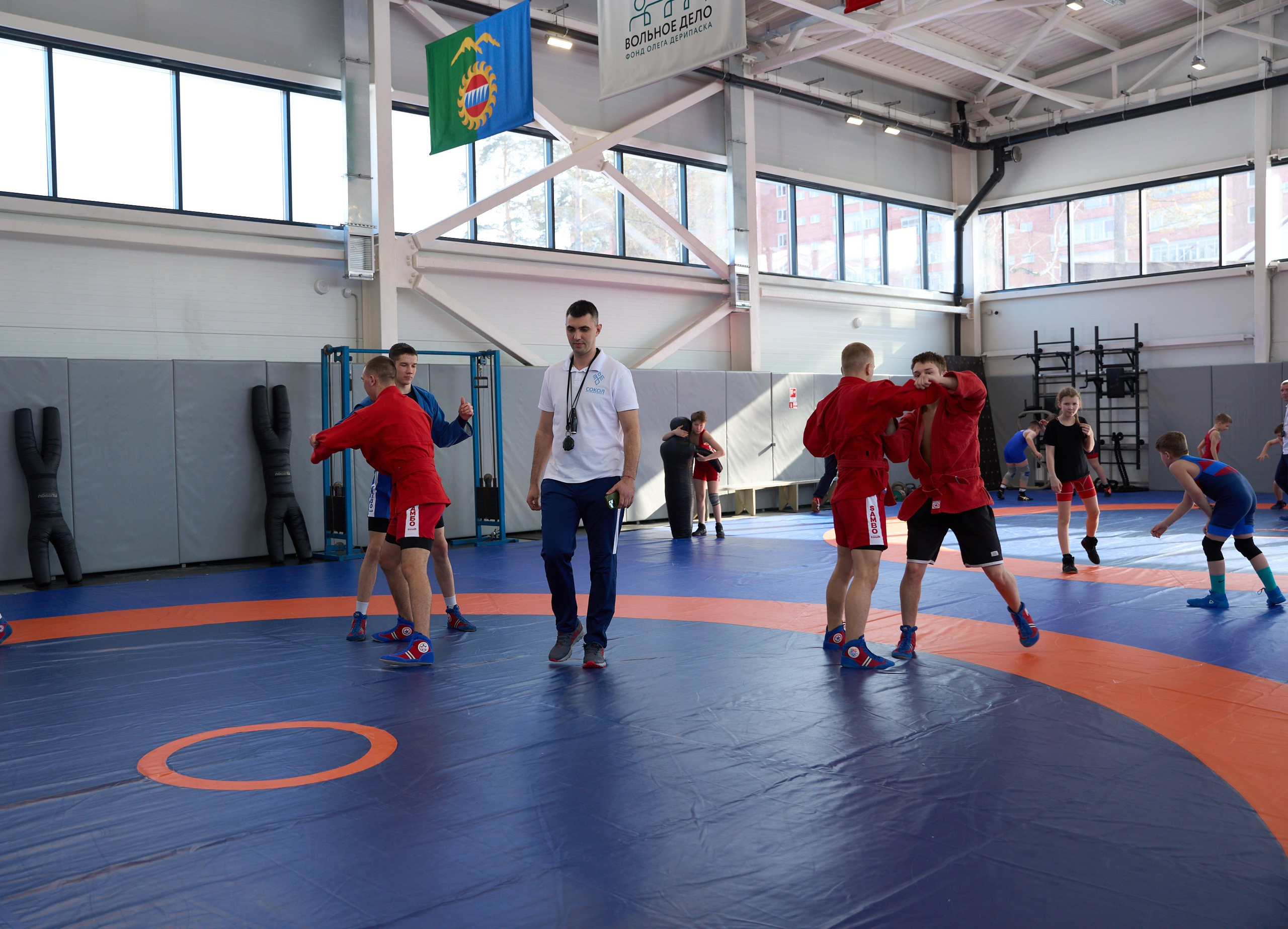 Открытие центров спортивных единоборств «Сокол» Красноярск/Дивногорск. Александр Сазонов Красноярск