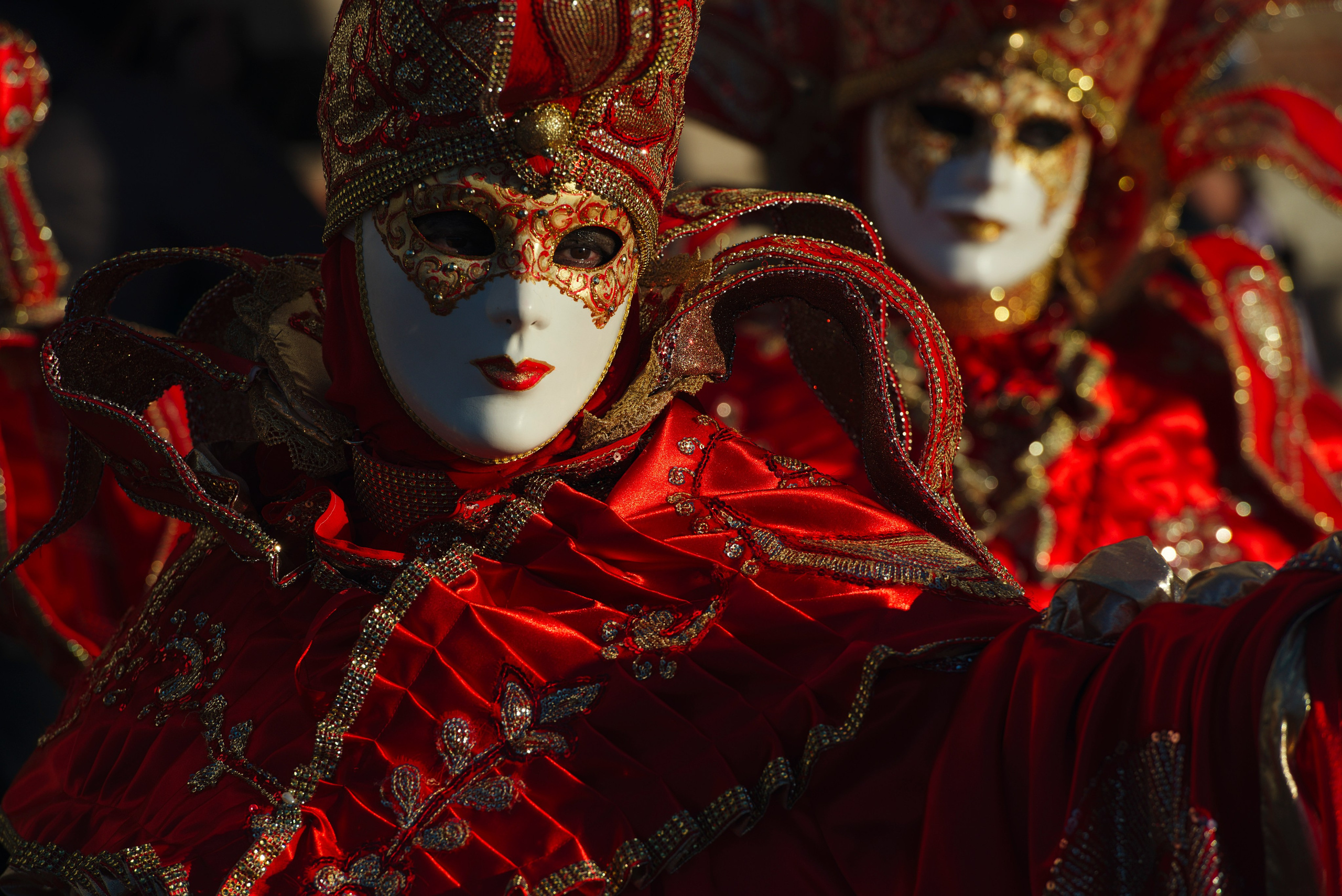 Фотографии Венецианского карнавала: Роскошные маски