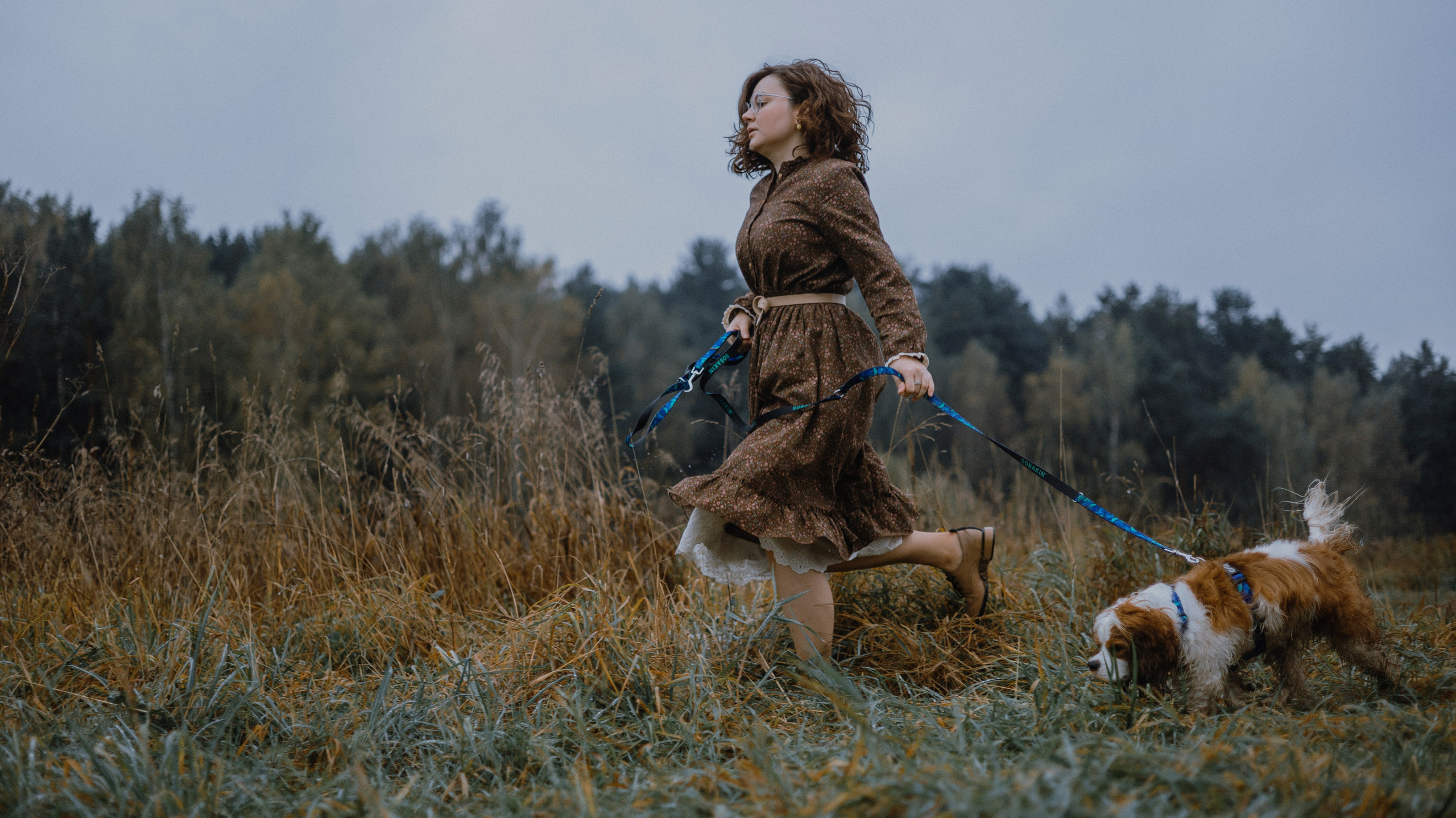 Маша и Дарси. Фотограф-анималист Богданова Полина