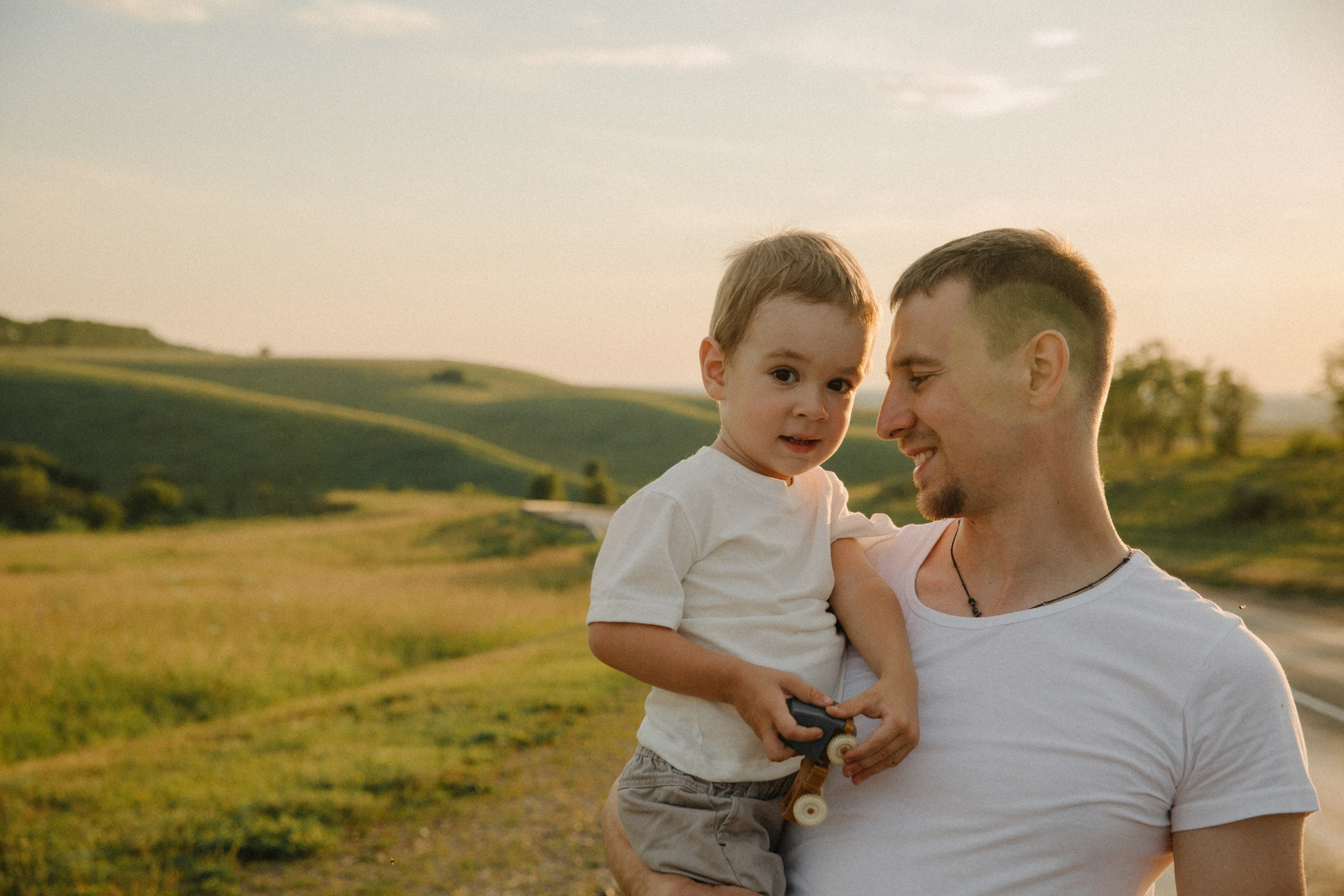 Виталя, Аня и Мирон. Фотограф Любовь Щербинина
