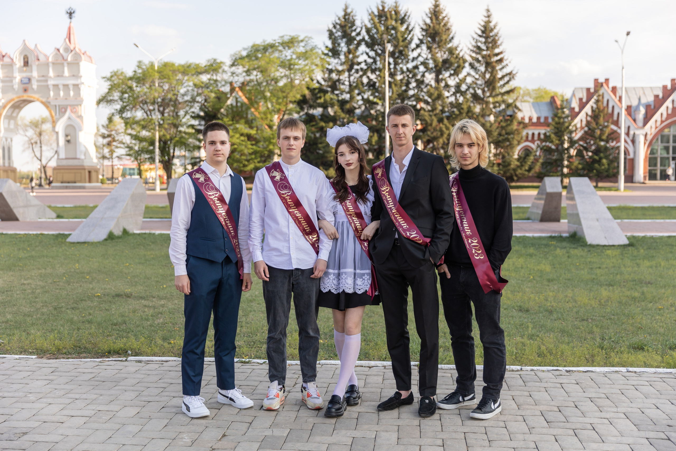 Выездная съёмка «Последний звонок». Семейный, детский, школьный фотограф в Благовещенске Яна Белоусова