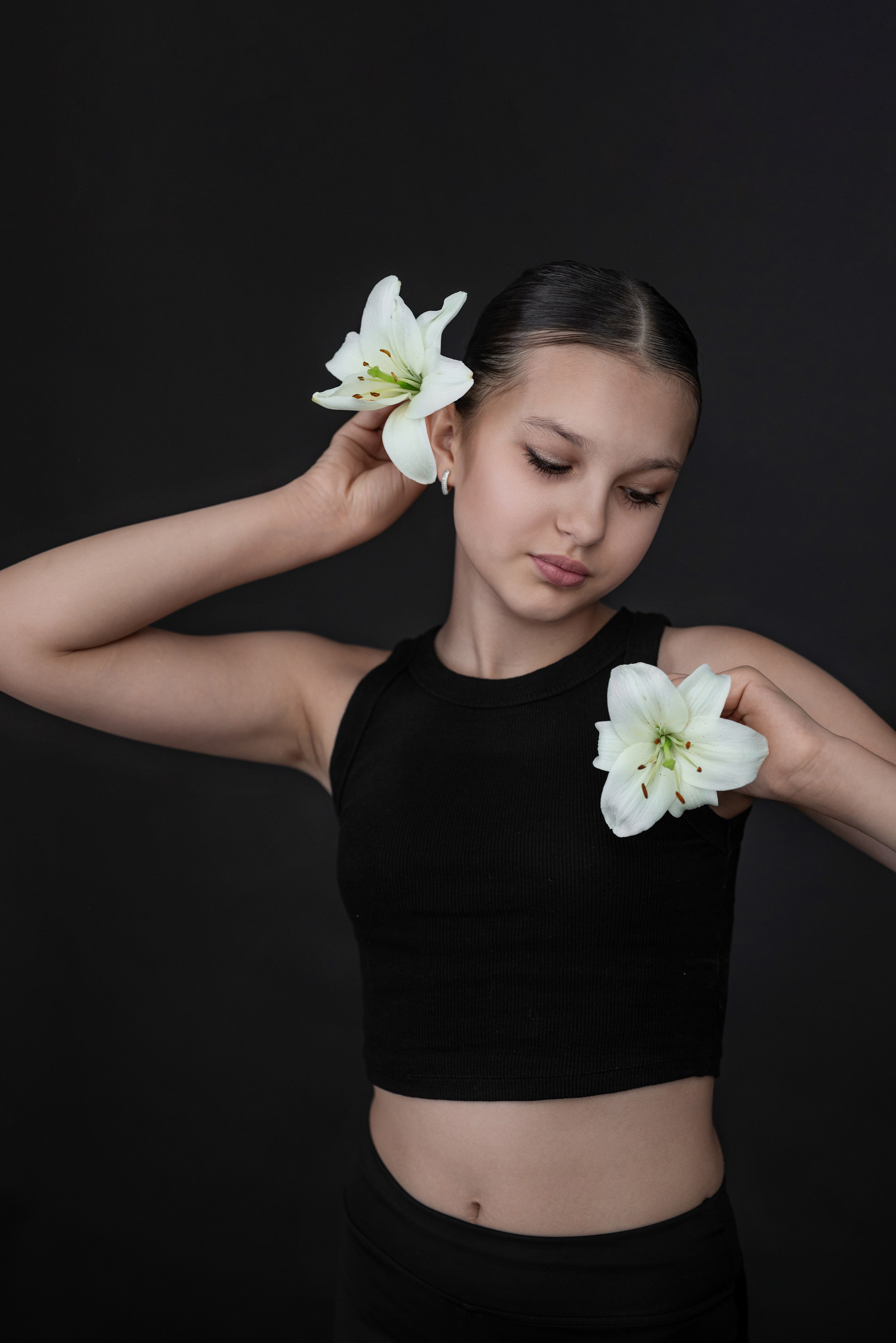 Фотопроект *Белые лилии*. Фотограф в городе Салават