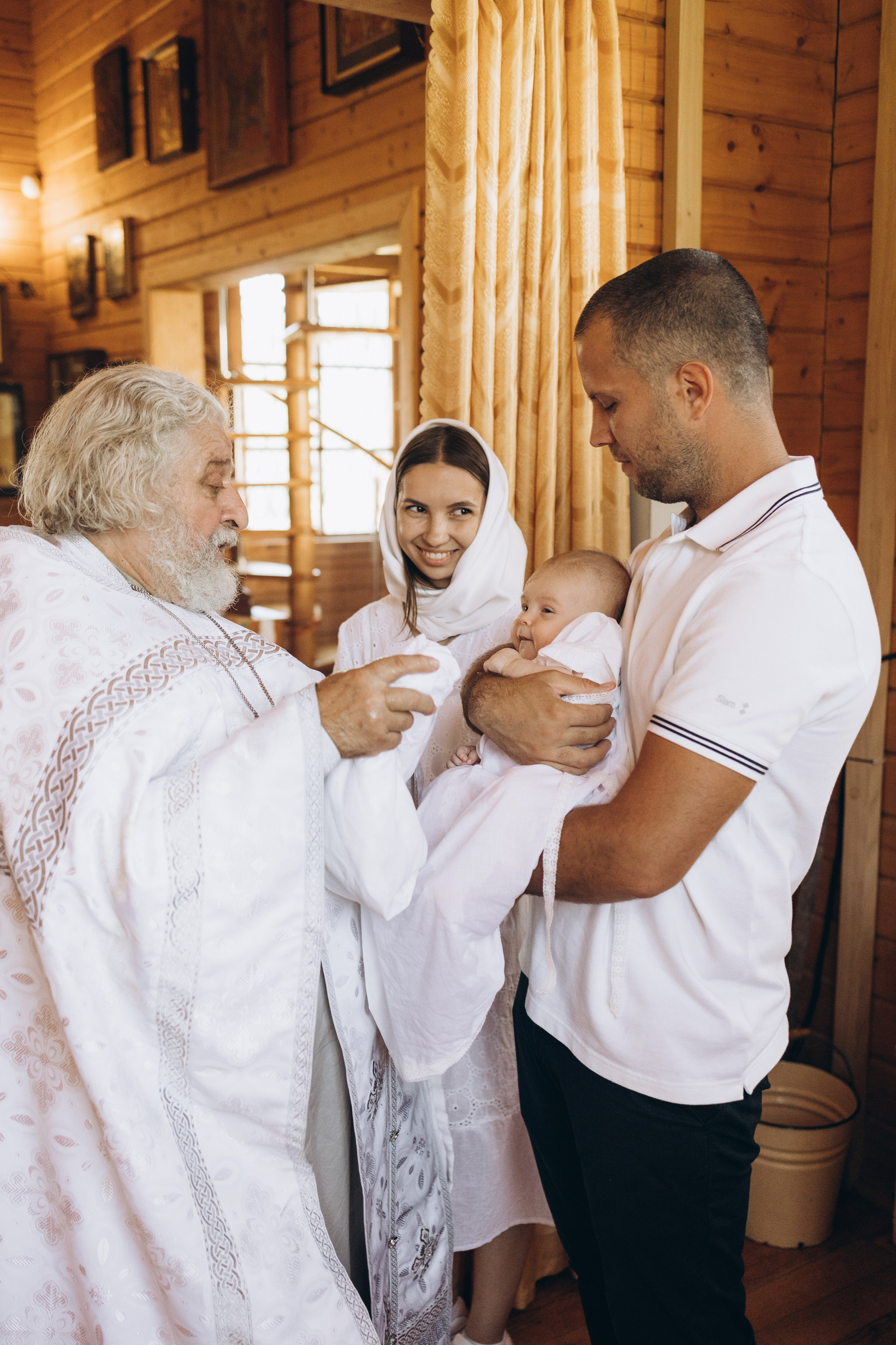 Крещение Егора. Семейный фотограф в Москве Виктория Ястребинская
