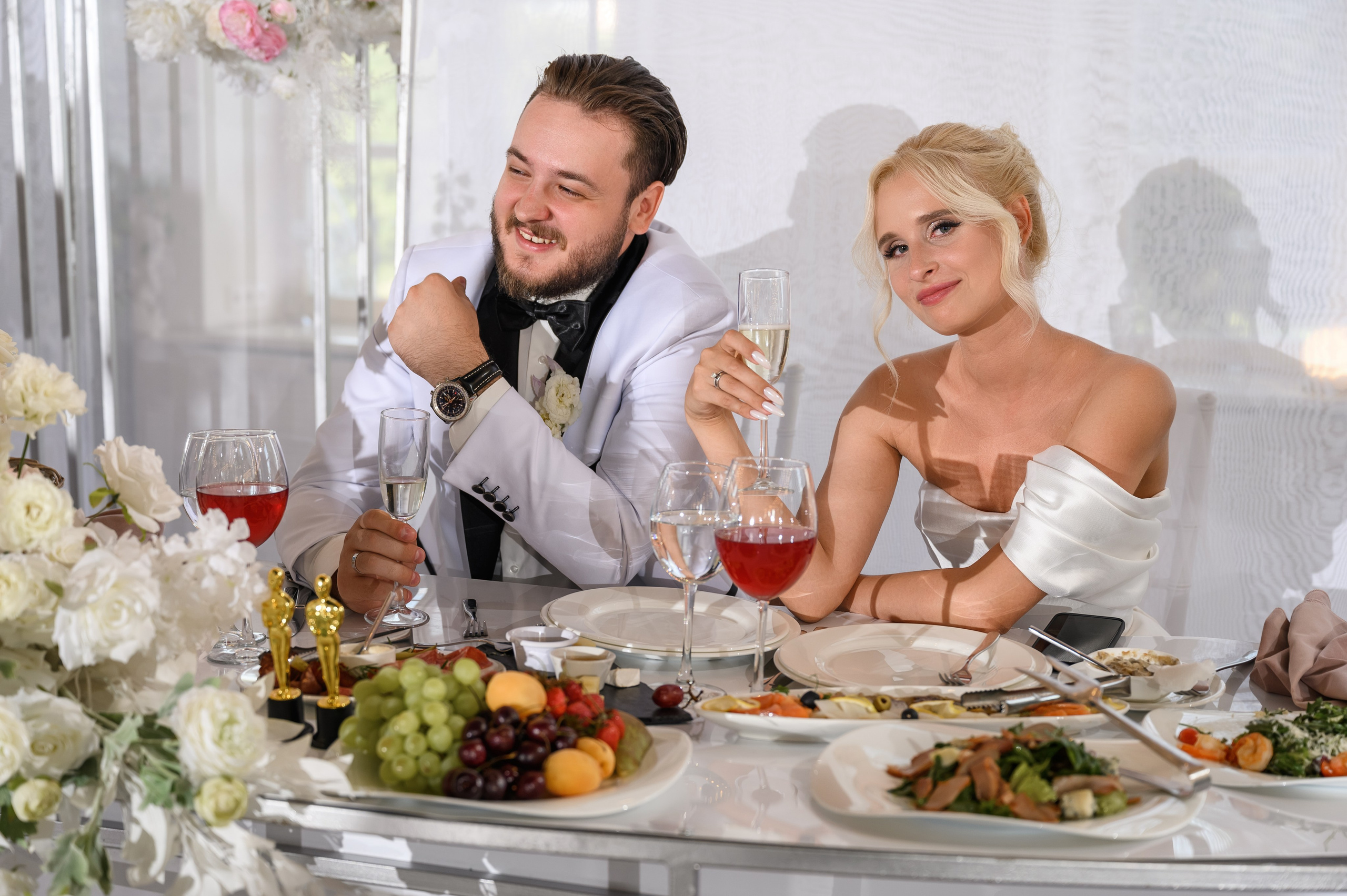 Свадебная фотосессия в Марриотт Империал Плаза. Свадебный фотограф Москва Юрий Кульман