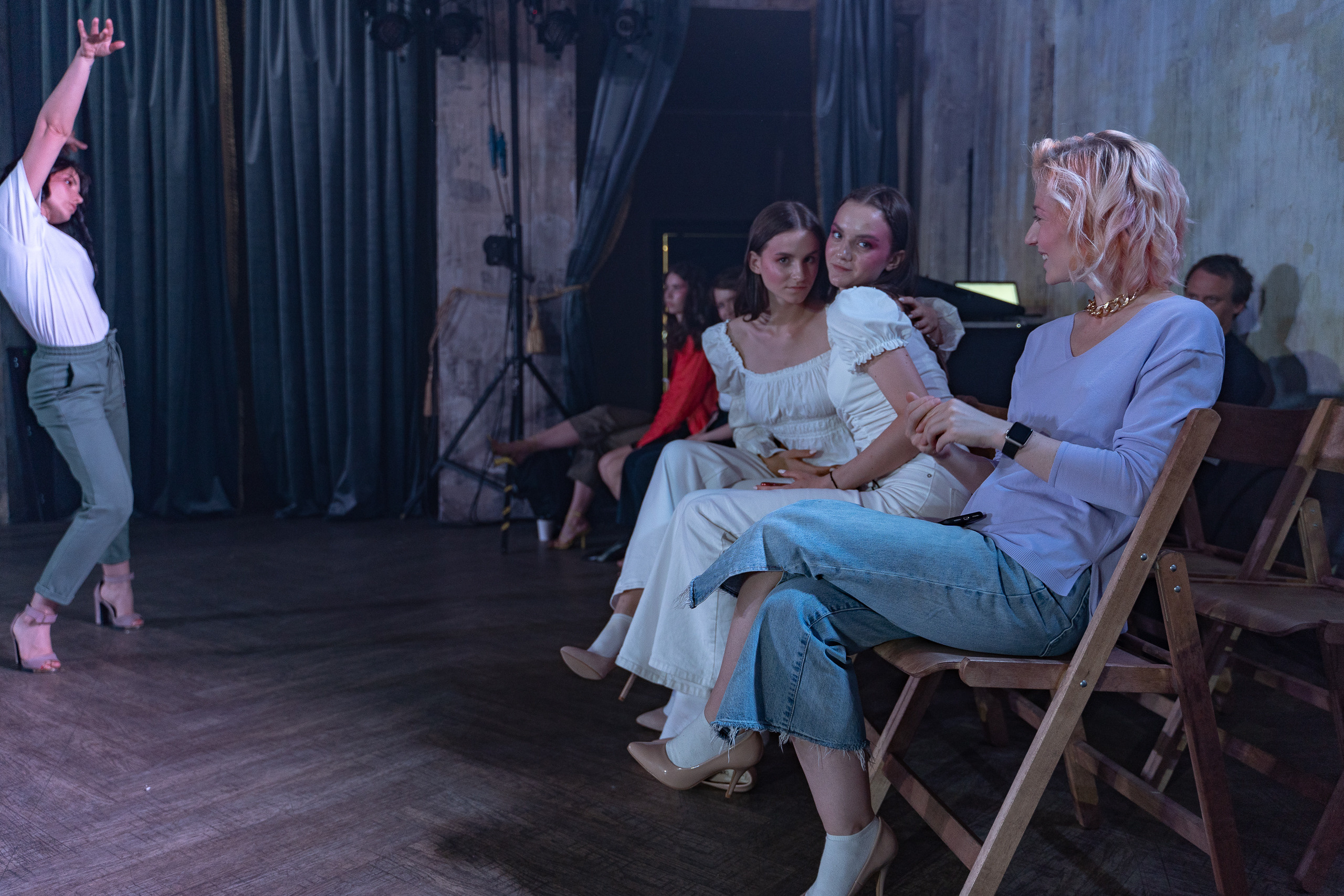 Выпускной показ модельной школы Сергея Луковского. Свадебный и семейный фотограф в Санкт-Петербурге Дмитрий Панин