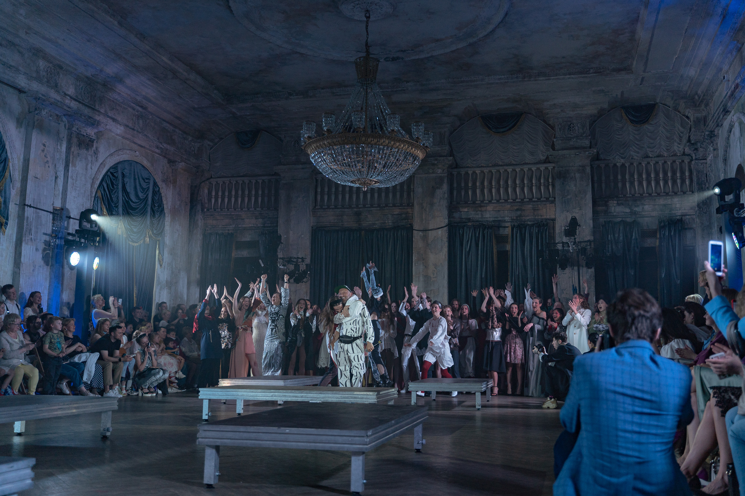 Выпускной показ модельной школы Сергея Луковского. Свадебный и семейный фотограф в Санкт-Петербурге Дмитрий Панин