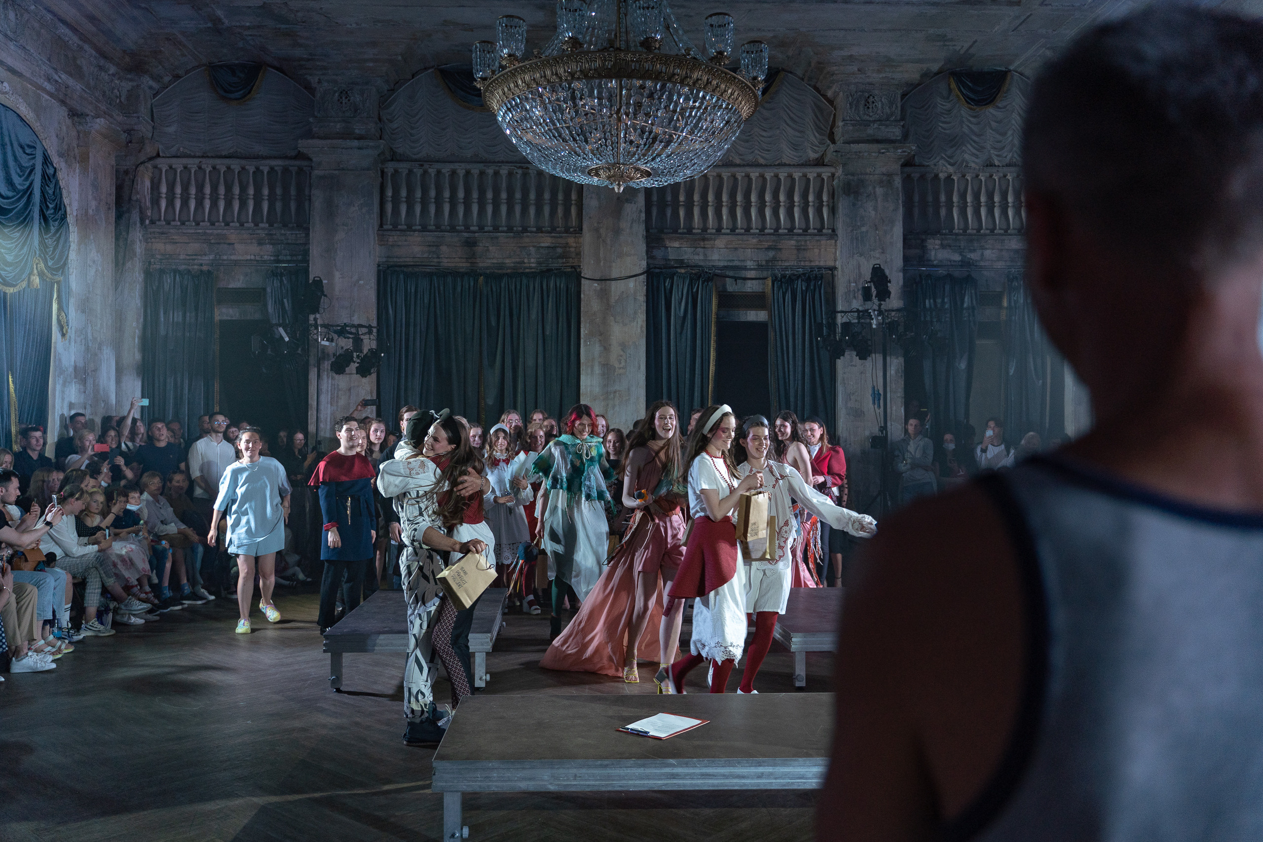 Выпускной показ модельной школы Сергея Луковского. Свадебный и семейный фотограф в Санкт-Петербурге Дмитрий Панин