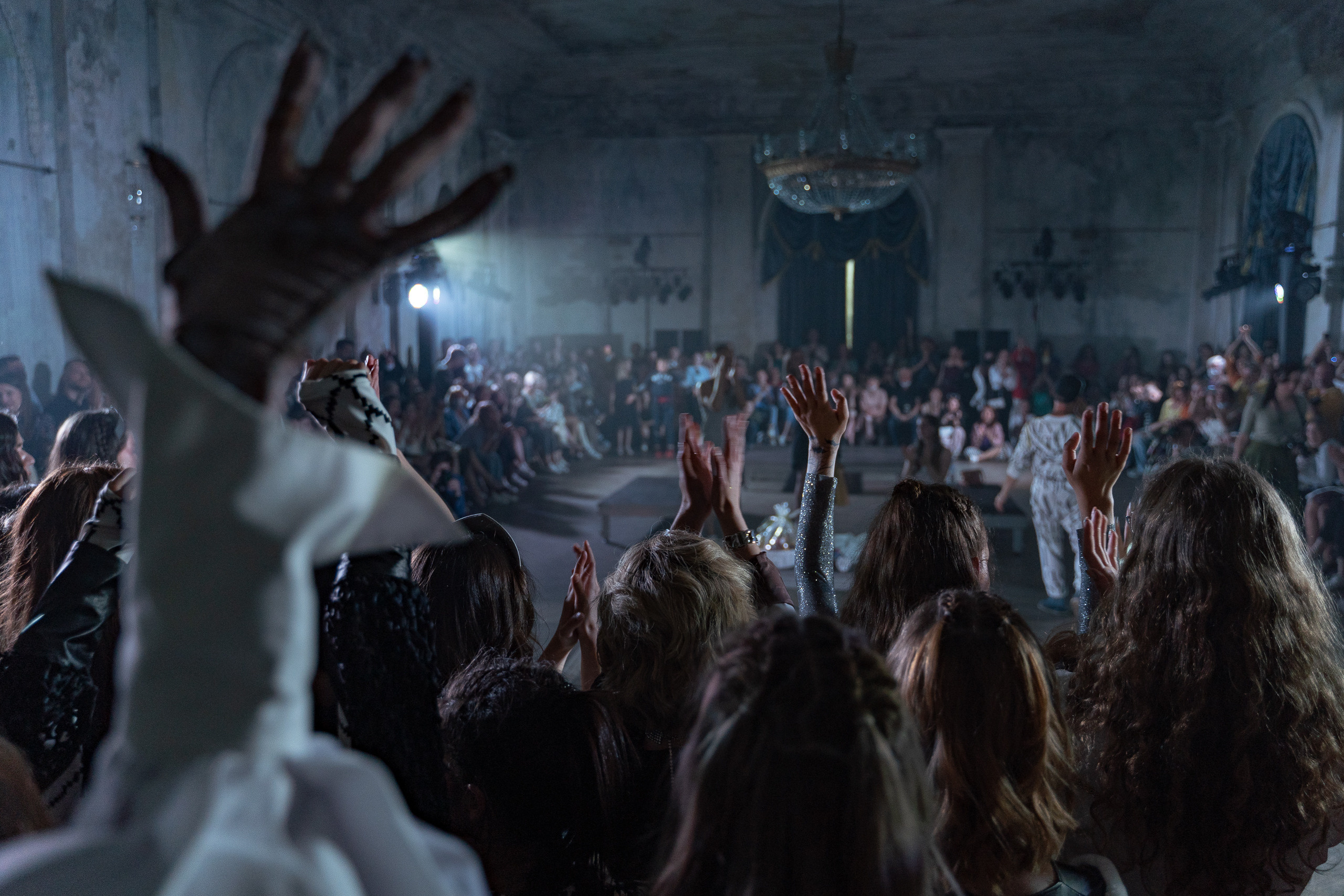 Выпускной показ модельной школы Сергея Луковского. Свадебный и семейный фотограф в Санкт-Петербурге Дмитрий Панин