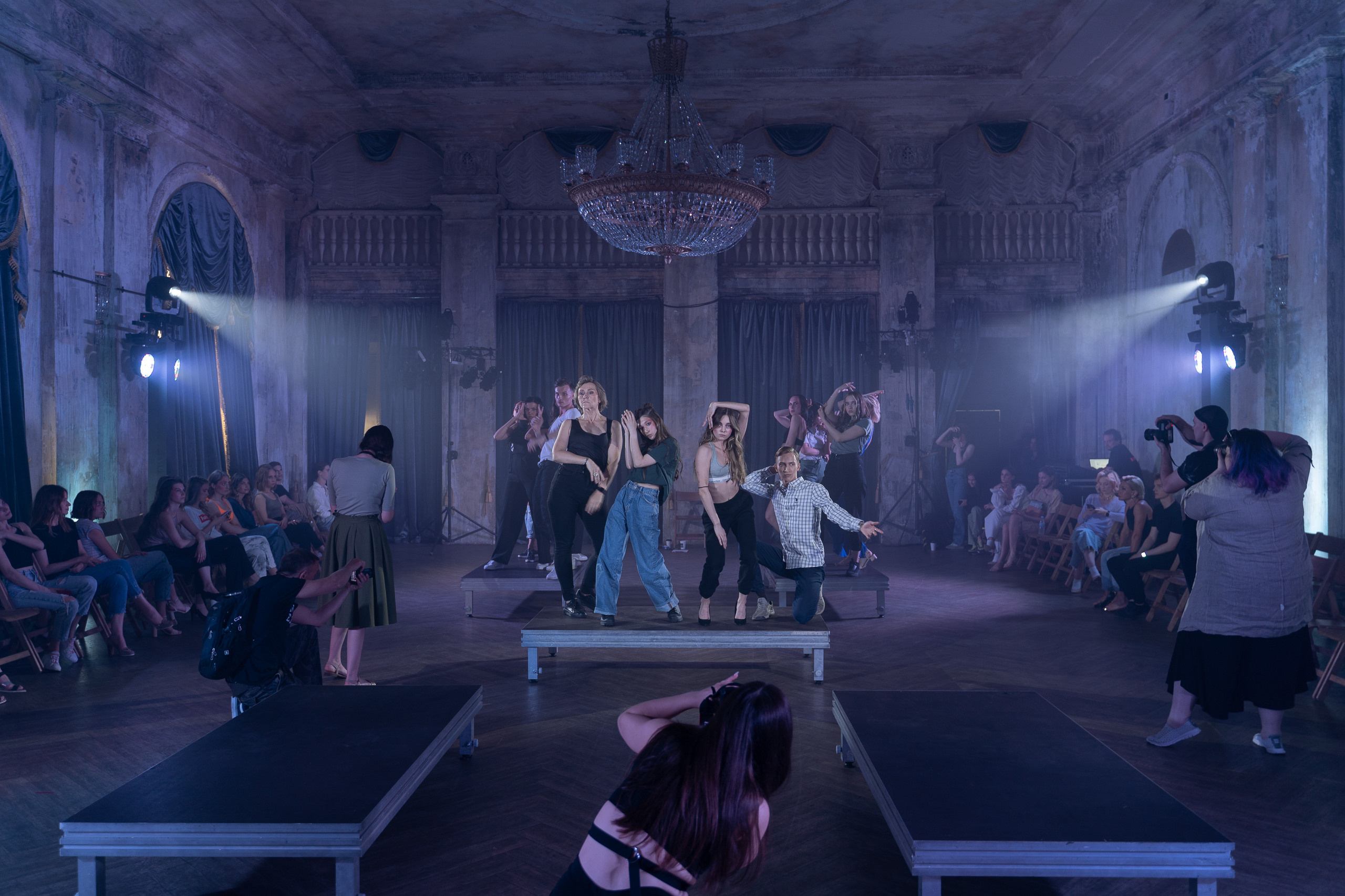 Выпускной показ модельной школы Сергея Луковского. Свадебный и семейный фотограф в Санкт-Петербурге Дмитрий Панин