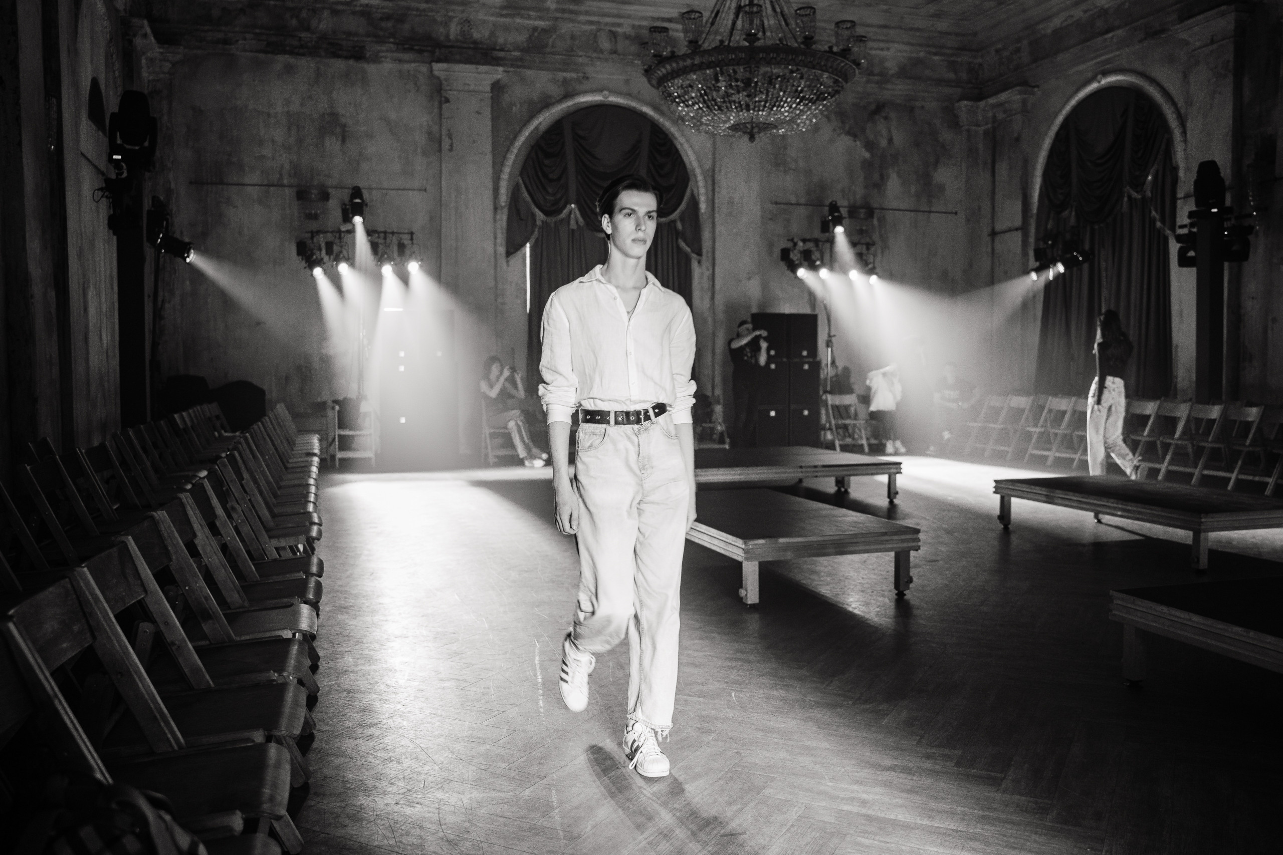 Выпускной показ модельной школы Сергея Луковского. Свадебный и семейный фотограф в Санкт-Петербурге Дмитрий Панин