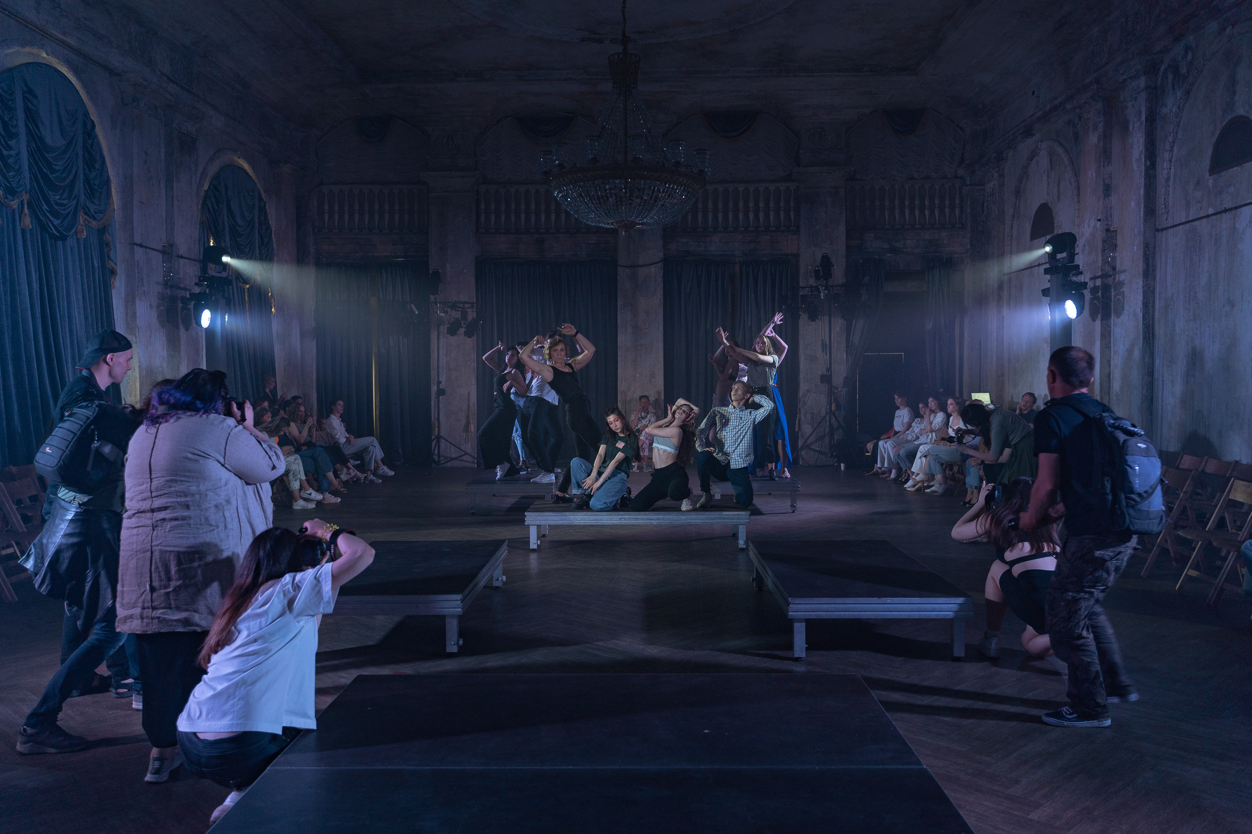 Выпускной показ модельной школы Сергея Луковского. Свадебный и семейный фотограф в Санкт-Петербурге Дмитрий Панин