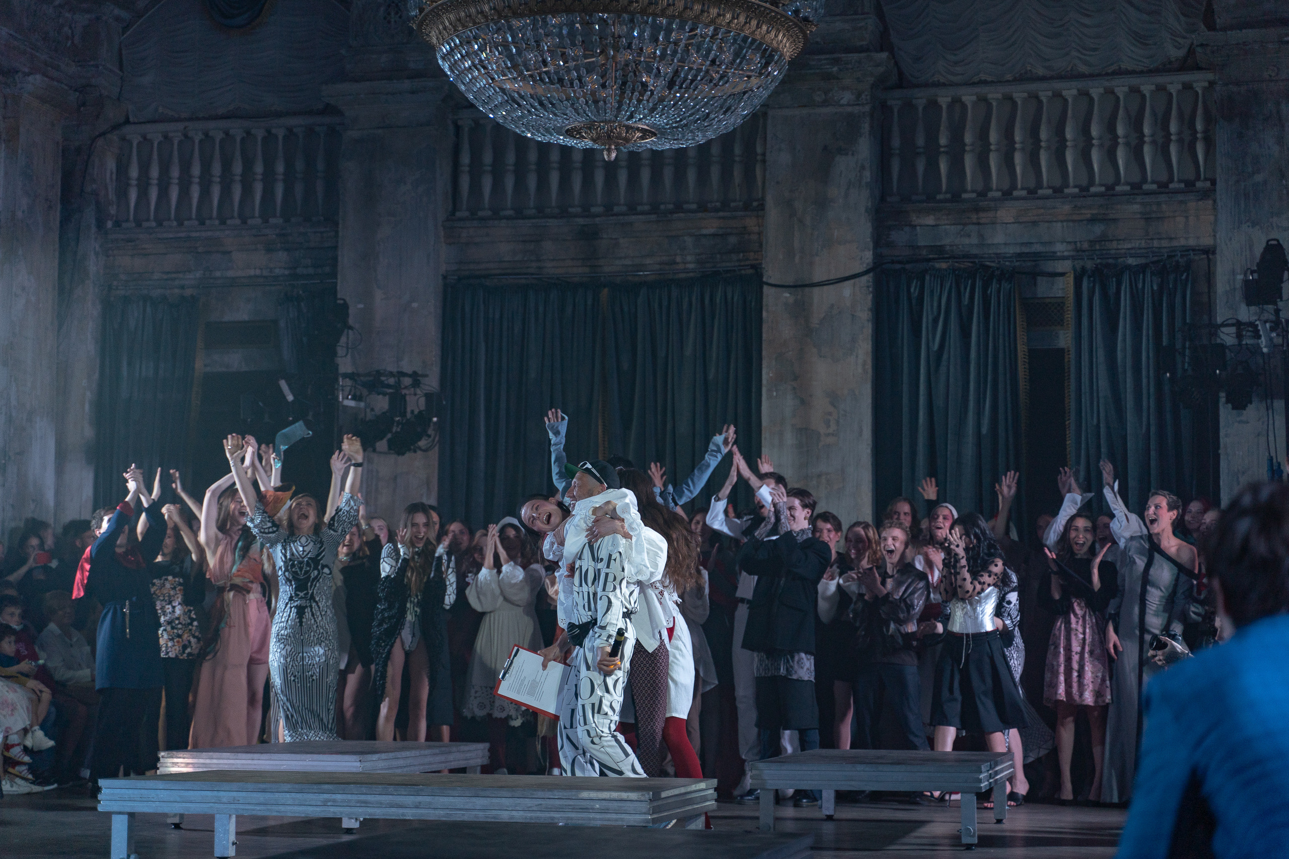 Выпускной показ модельной школы Сергея Луковского. Свадебный и семейный фотограф в Санкт-Петербурге Дмитрий Панин