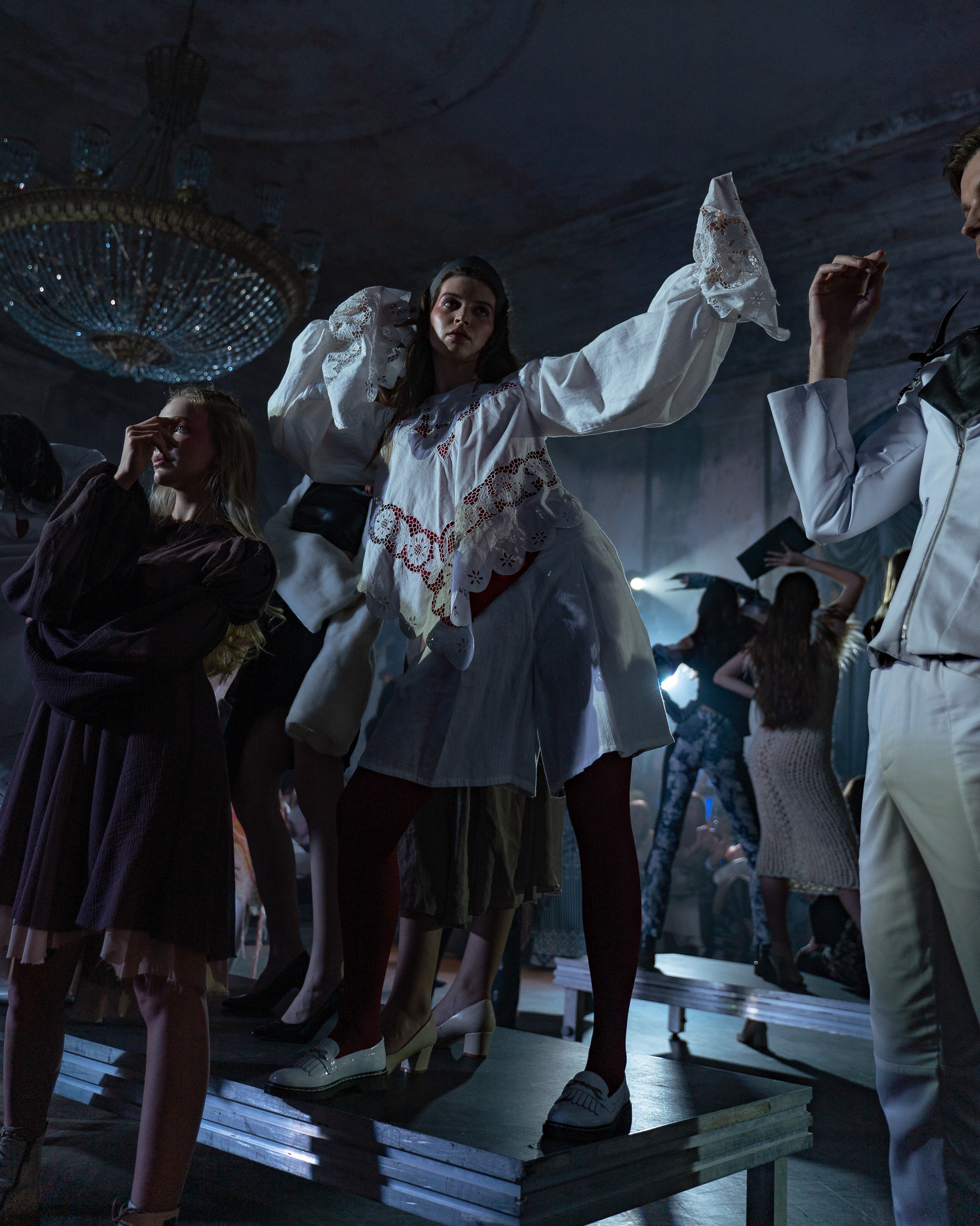 Выпускной показ модельной школы Сергея Луковского. Свадебный и семейный фотограф в Санкт-Петербурге Дмитрий Панин