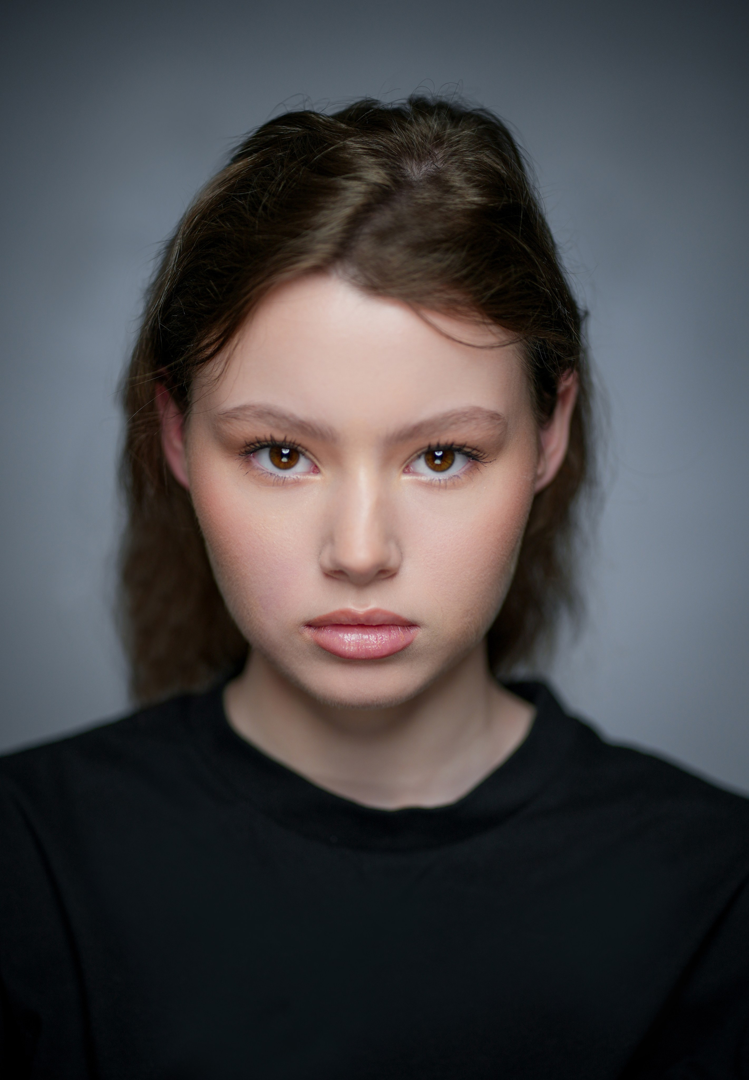 Актриса Виктория Крылова. Портретная съемка в Москве, студийный фотограф Игорь Фомин