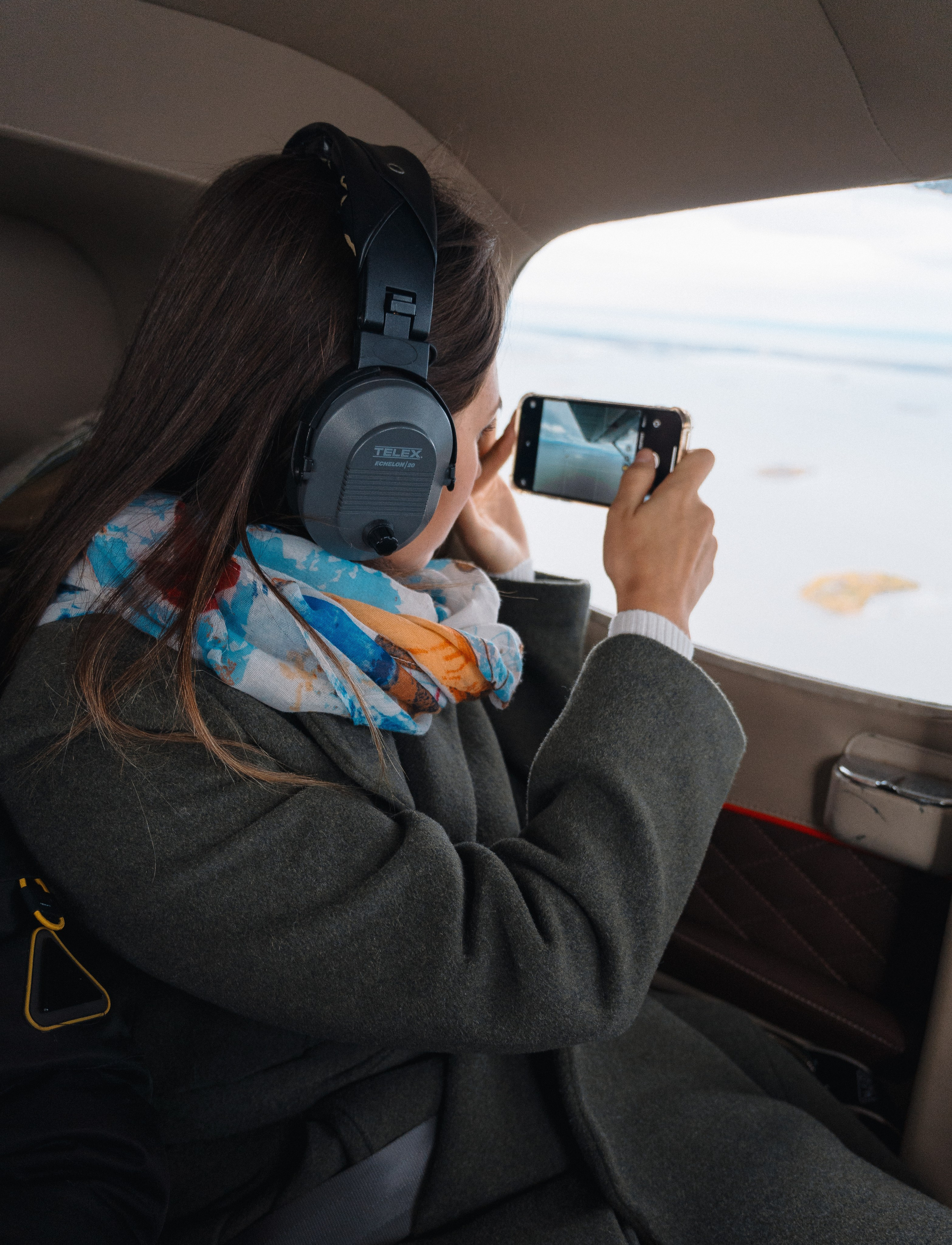 фотосессия в самолете