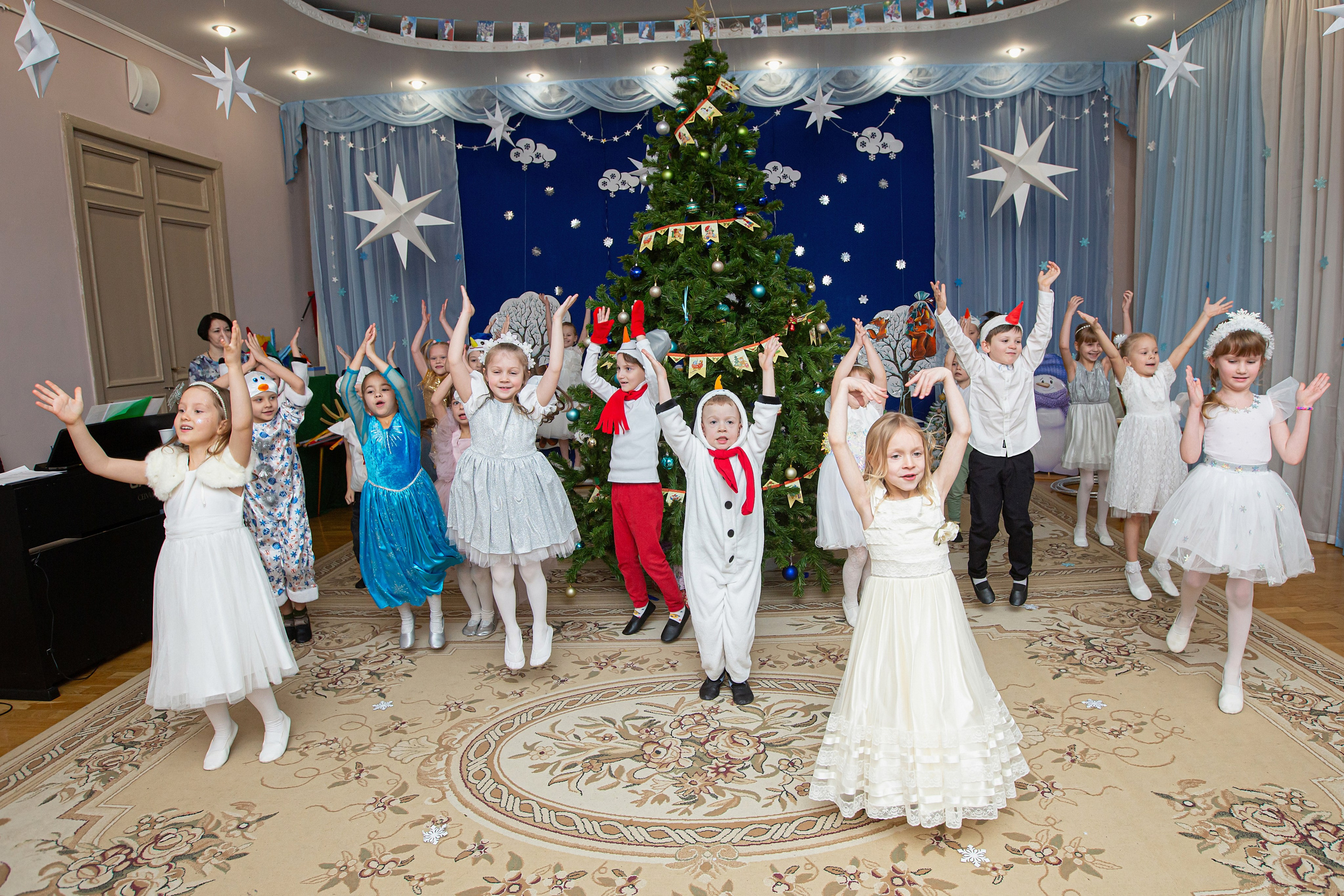 Новый год в детском саду. Свадебный, семейный, детский фотограф в Санкт-Петербурге
