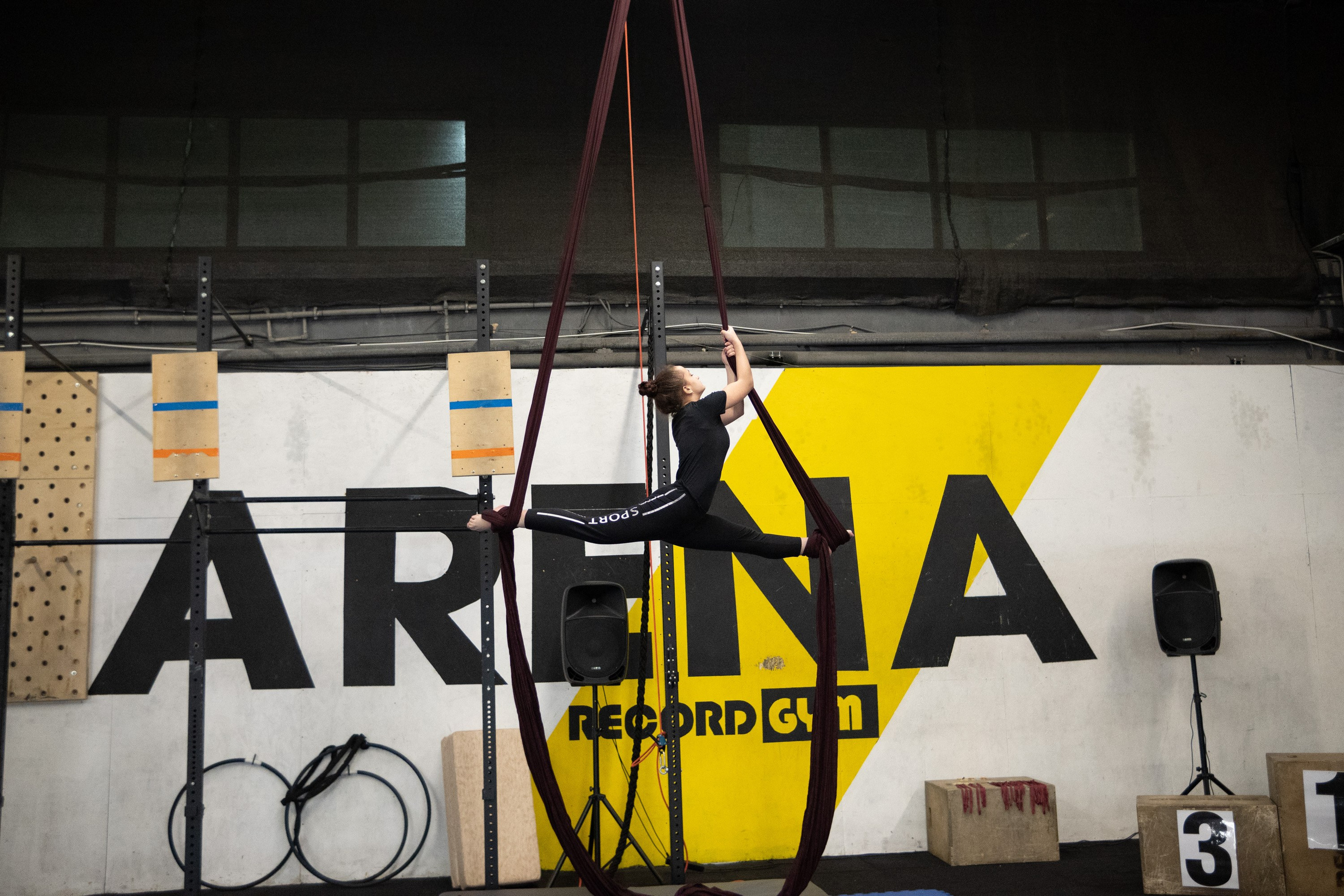 Внутриклубные соревнования по воздушной гимнастике 02.04.23