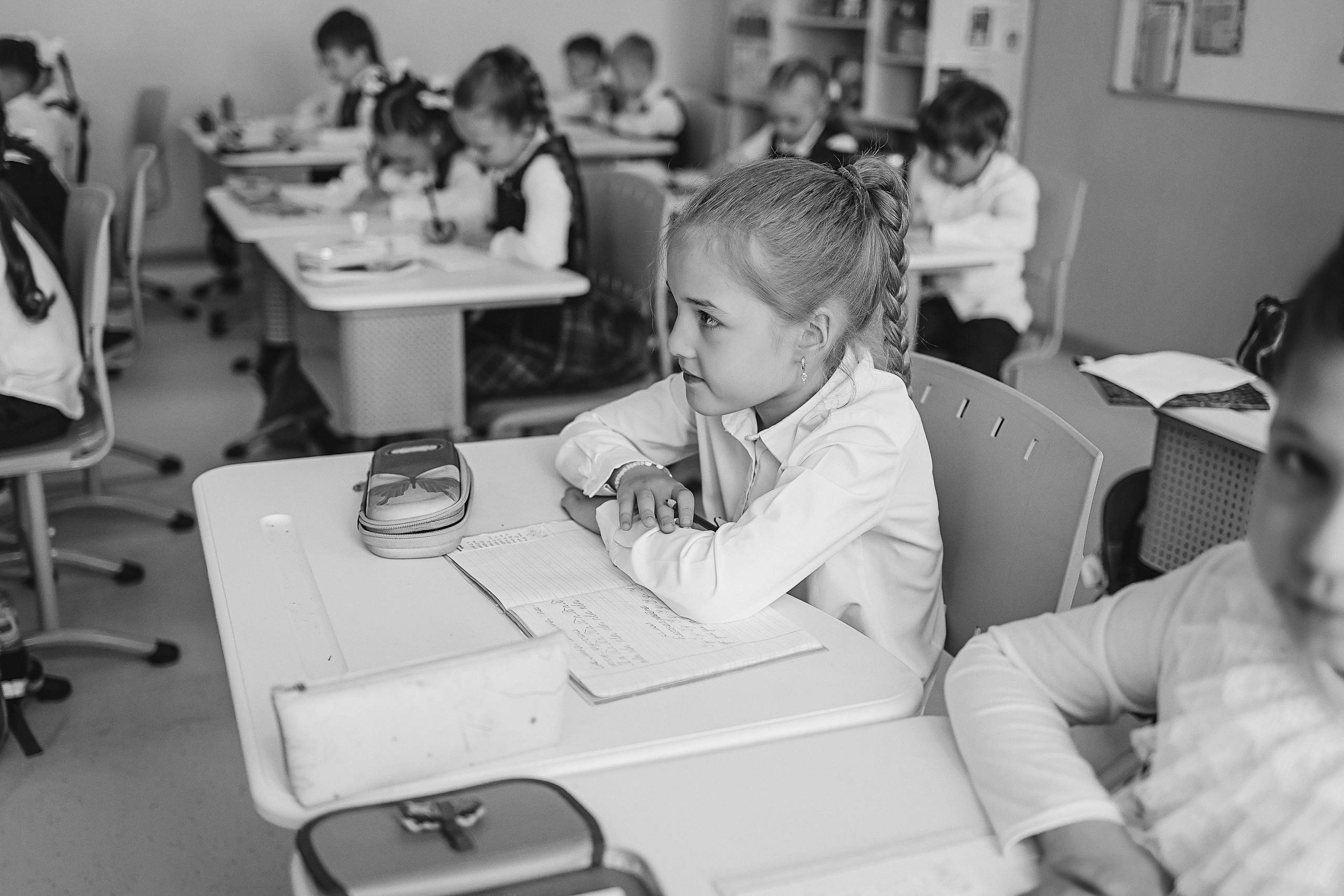 Один день в школе 1 класс. Семейный фотограф Тюмень, фотограф на роды Салмина Мария