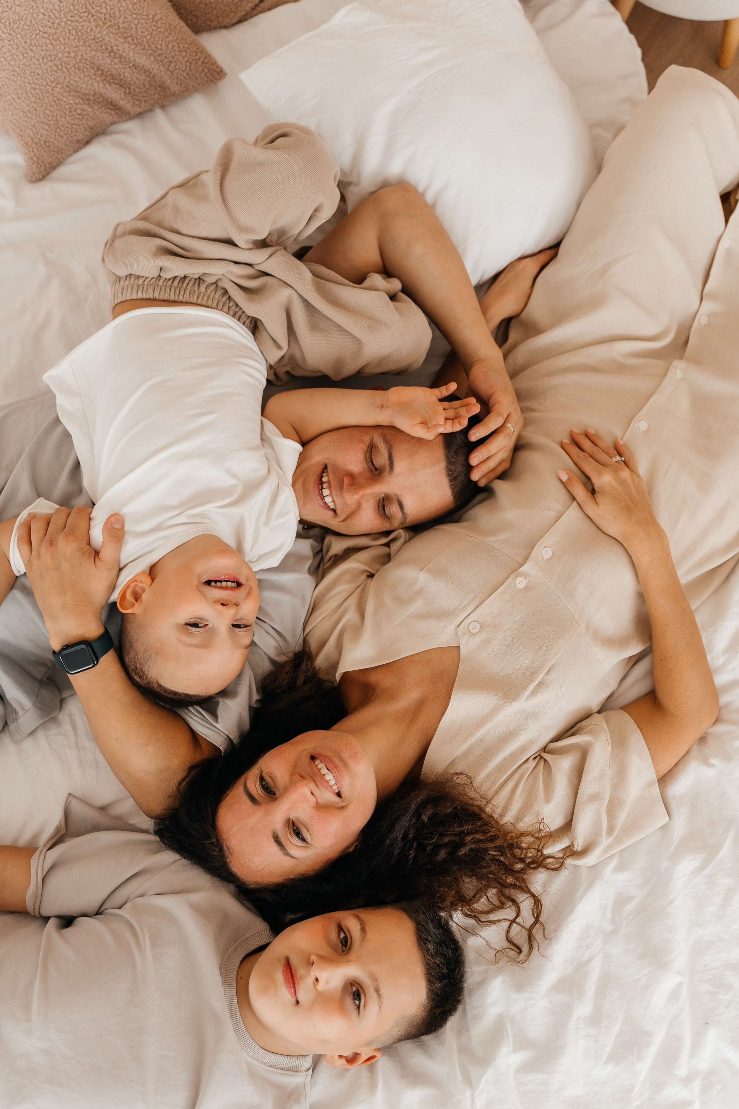 Илья, Вера, Сёма и Дима. Волик Мария