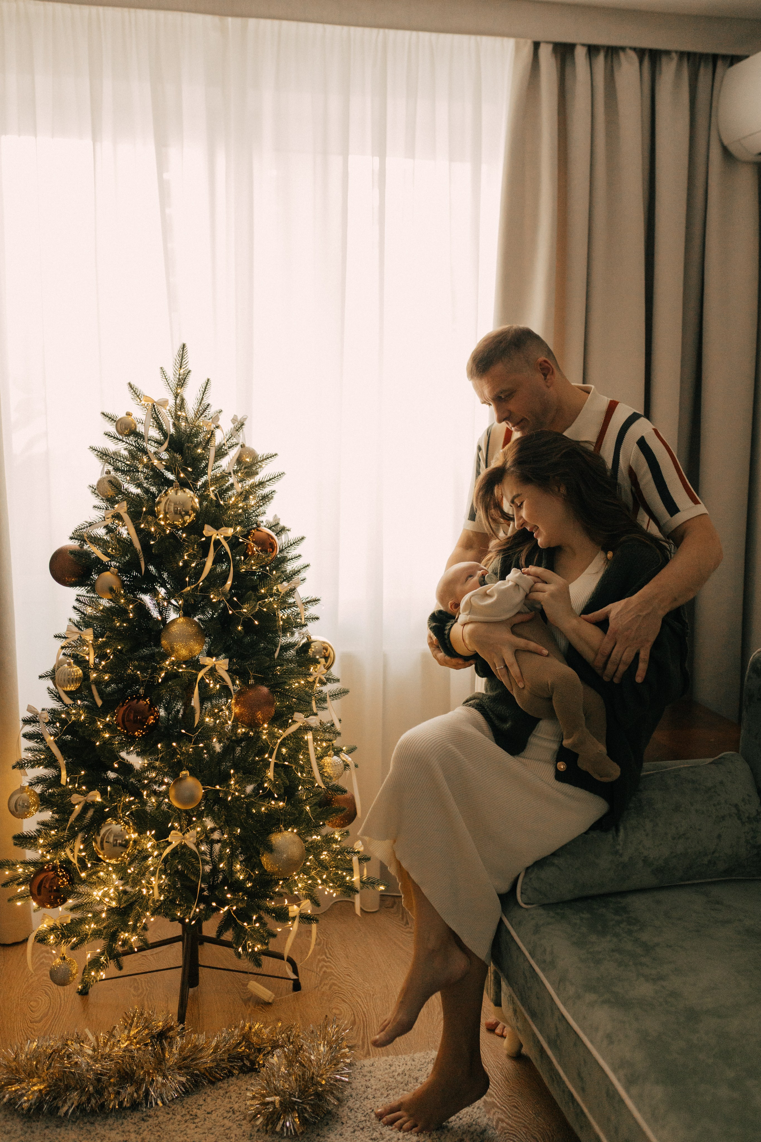 Первое Рождество Ярослава. Семейный фотограф в Новороссийске и Анапе Александра Яковлева