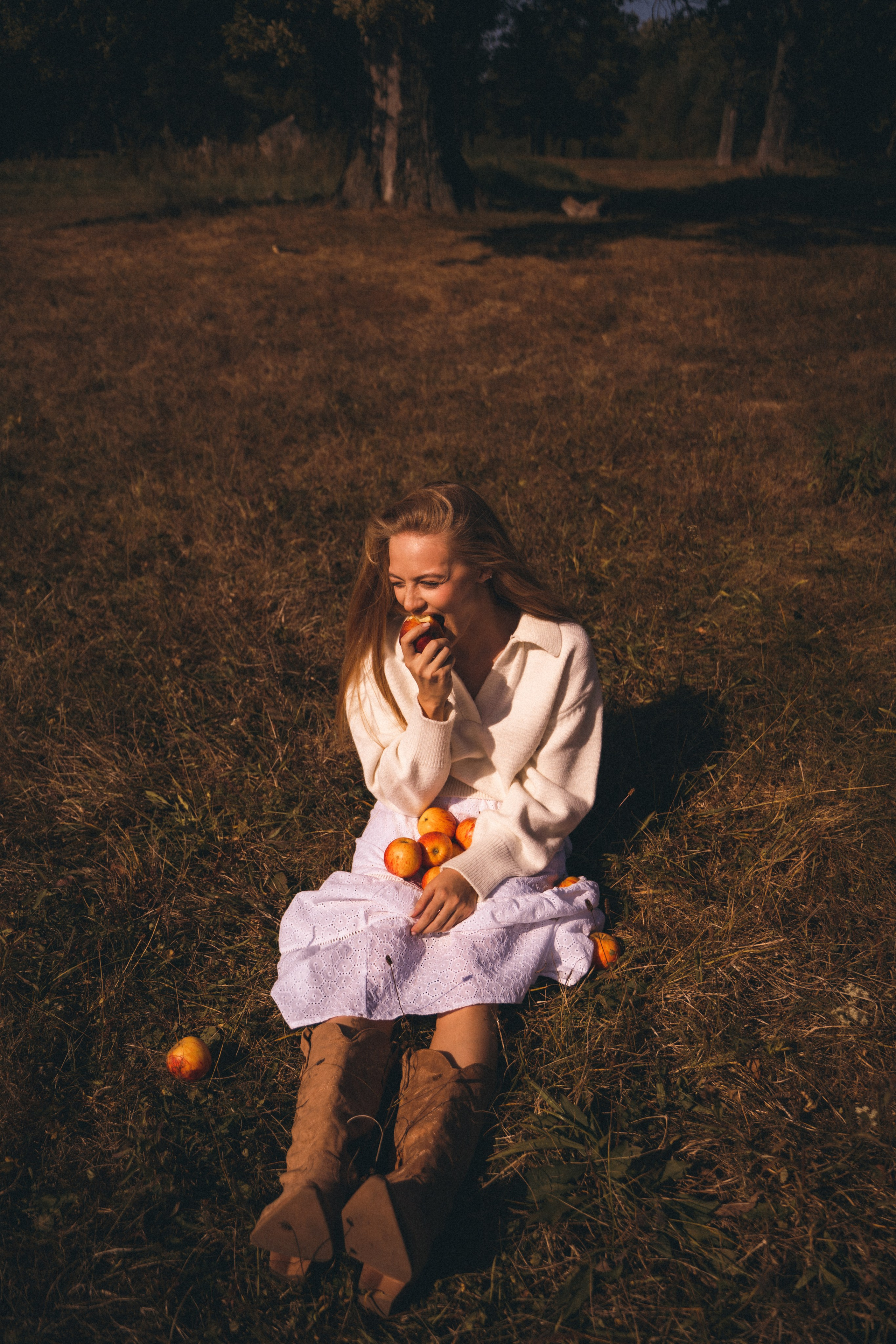 Ветер в волосах. Творческий фотограф Аня Волк