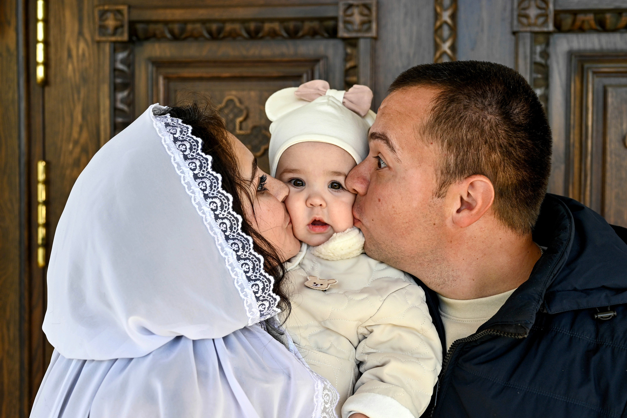 Крещение Вероники. Семейный и детский фотограф Москва