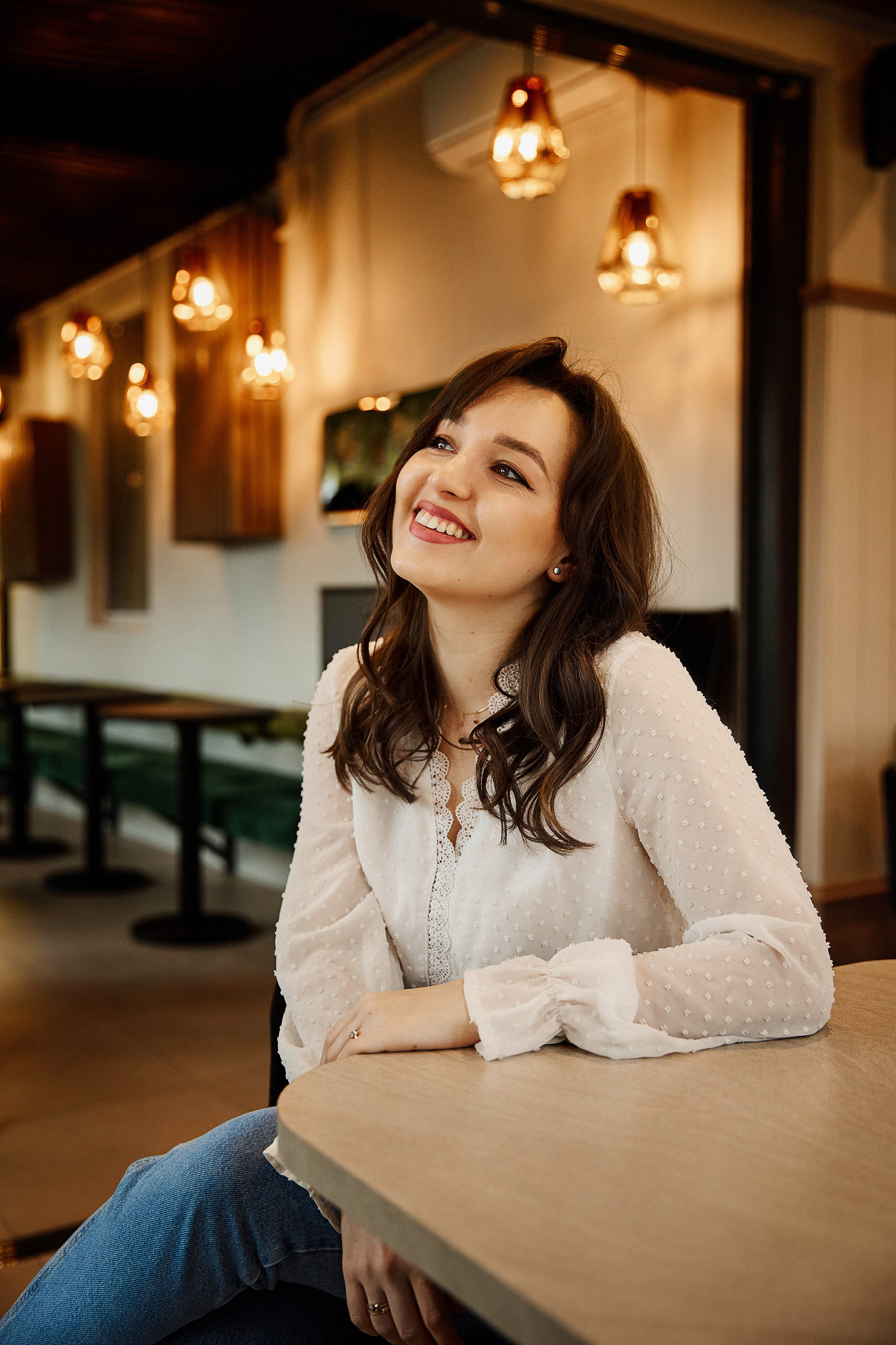 Контент съёмка в кафе