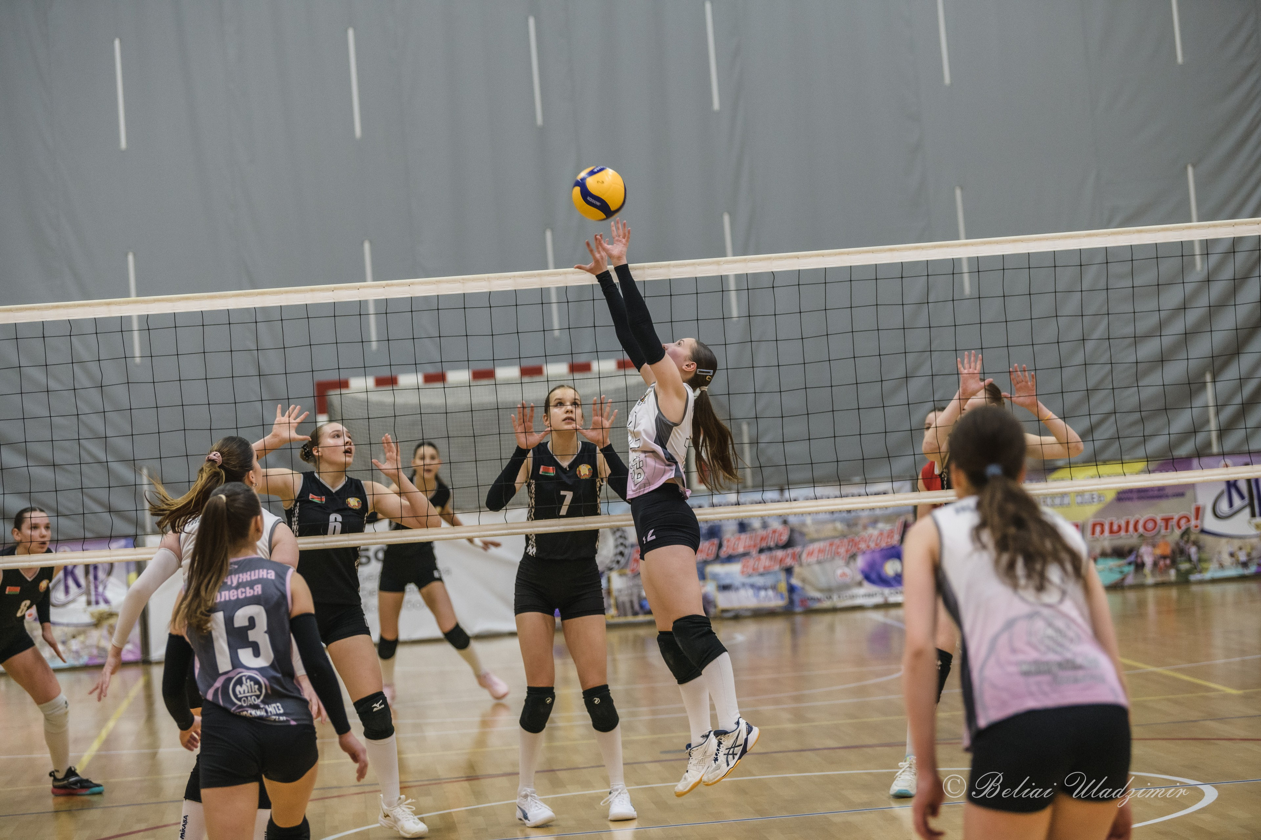 Первенство Республики Беларусь по волейболу среди девушек 2010–2011 гр. Репортажный фотограф Владимир Беляй
