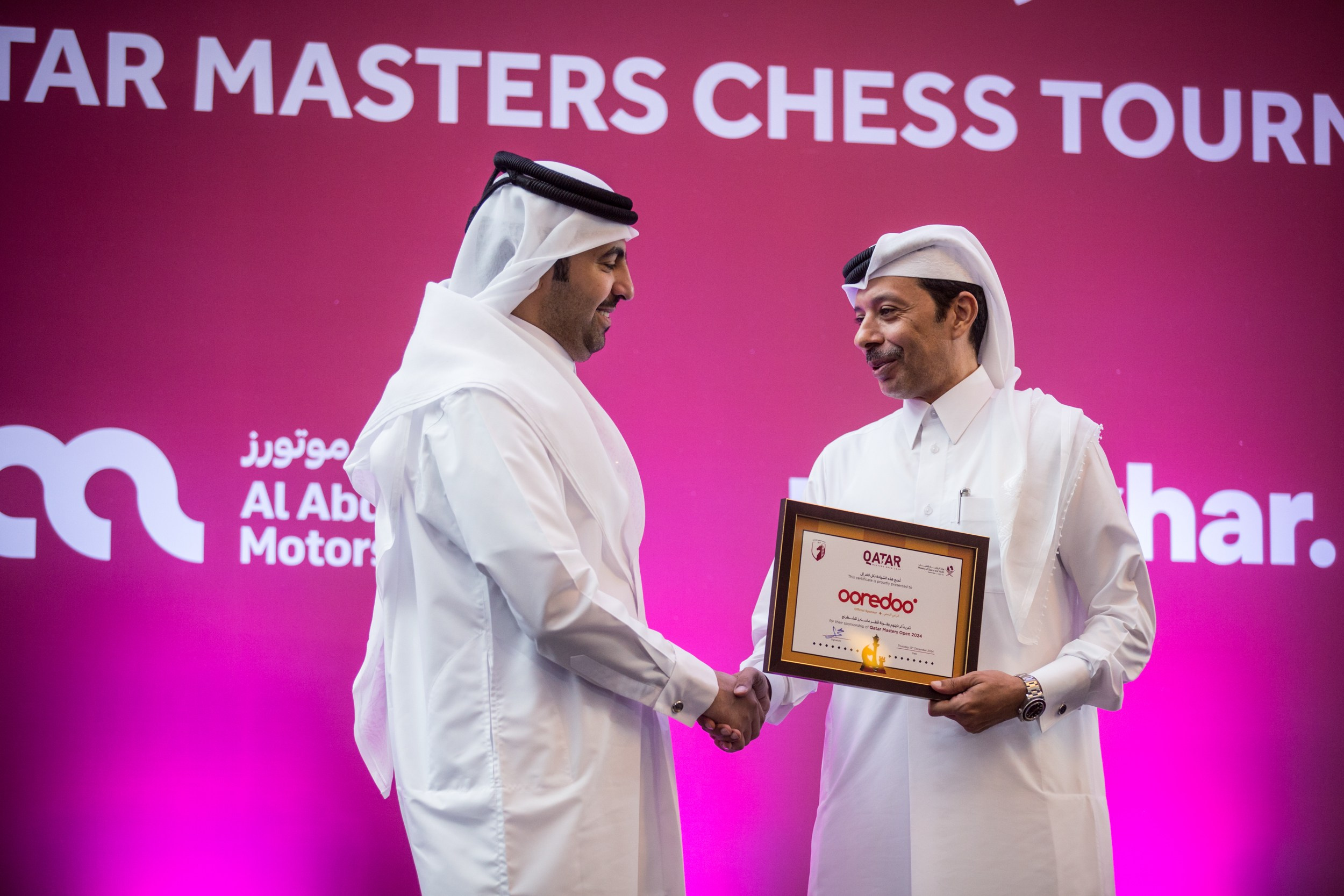 2024.12.12 Qatar Masters Open 2024 — Closing Ceremony. Фотограф Анна Штурман (репортажная съёмка любых событий и мероприятий) Anna Shtourman photographer