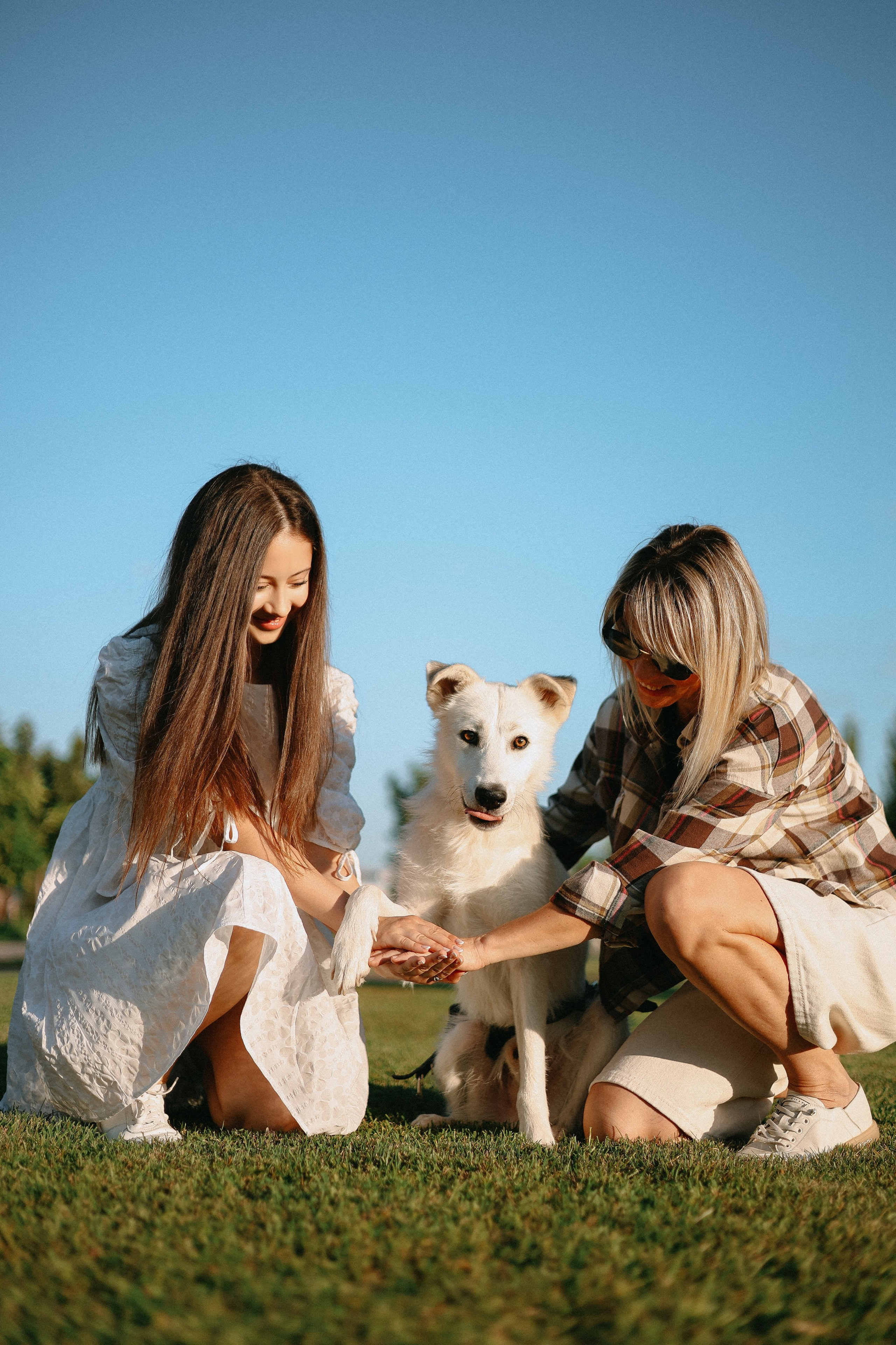 Наталья & Ася & Балу. Фотограф Елизавета Наумова