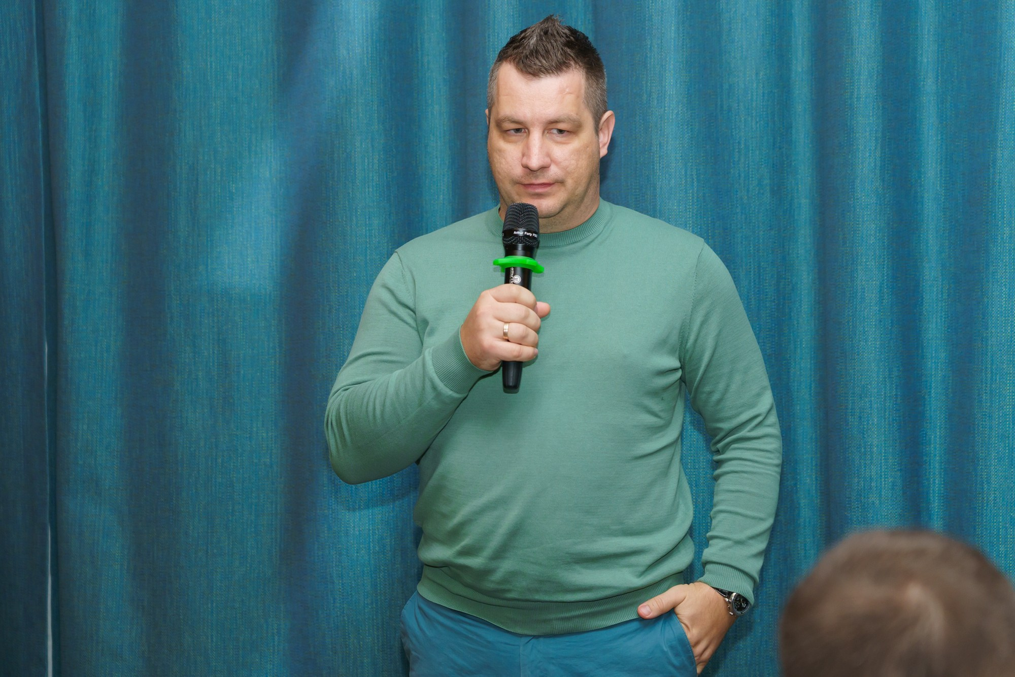 Выступление спикера. Photomantis