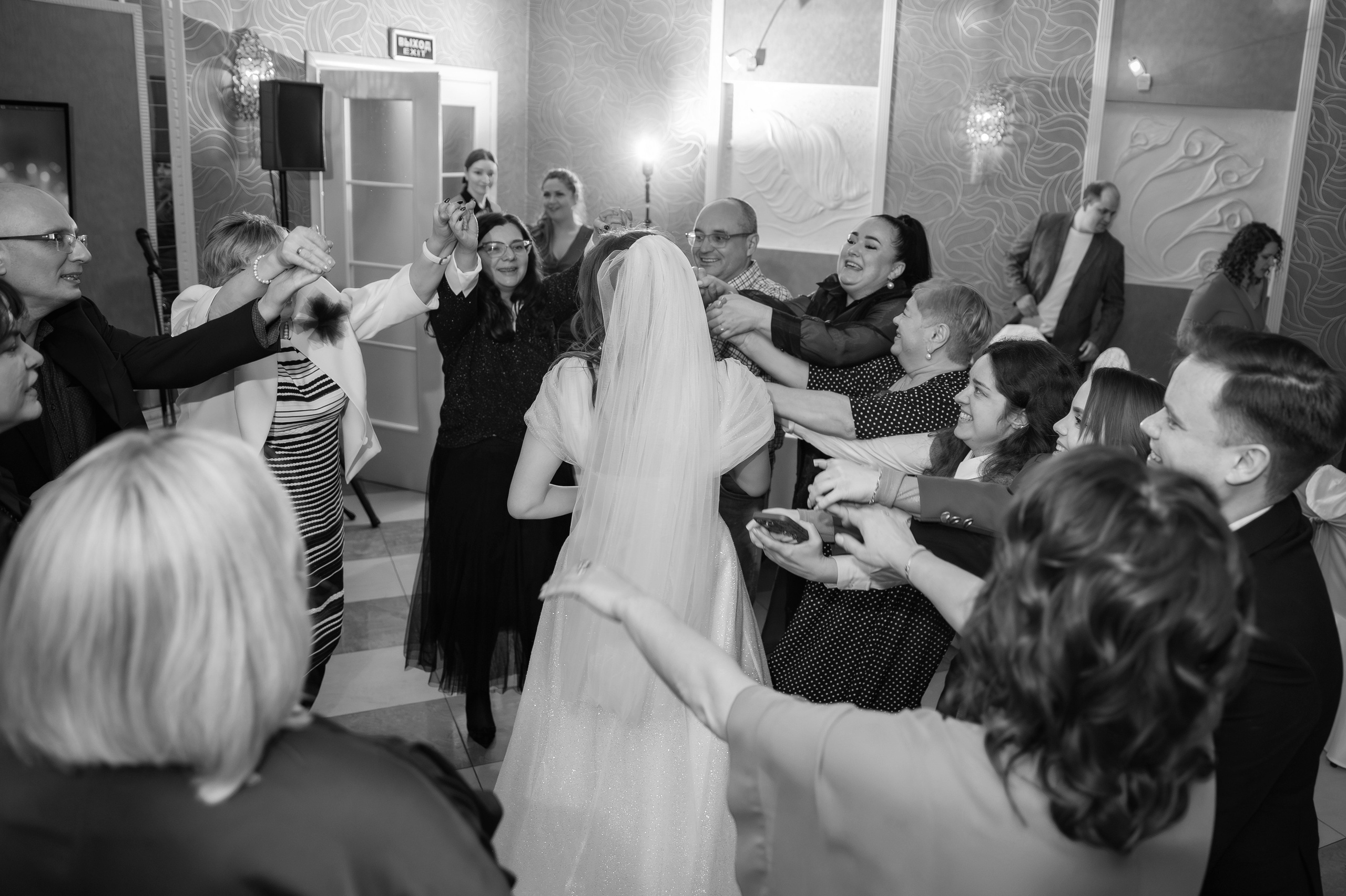 Репортаж Свадебного банкета Юлии и Романа. Семейный и женский фотограф в Москве Надежда Воробьева