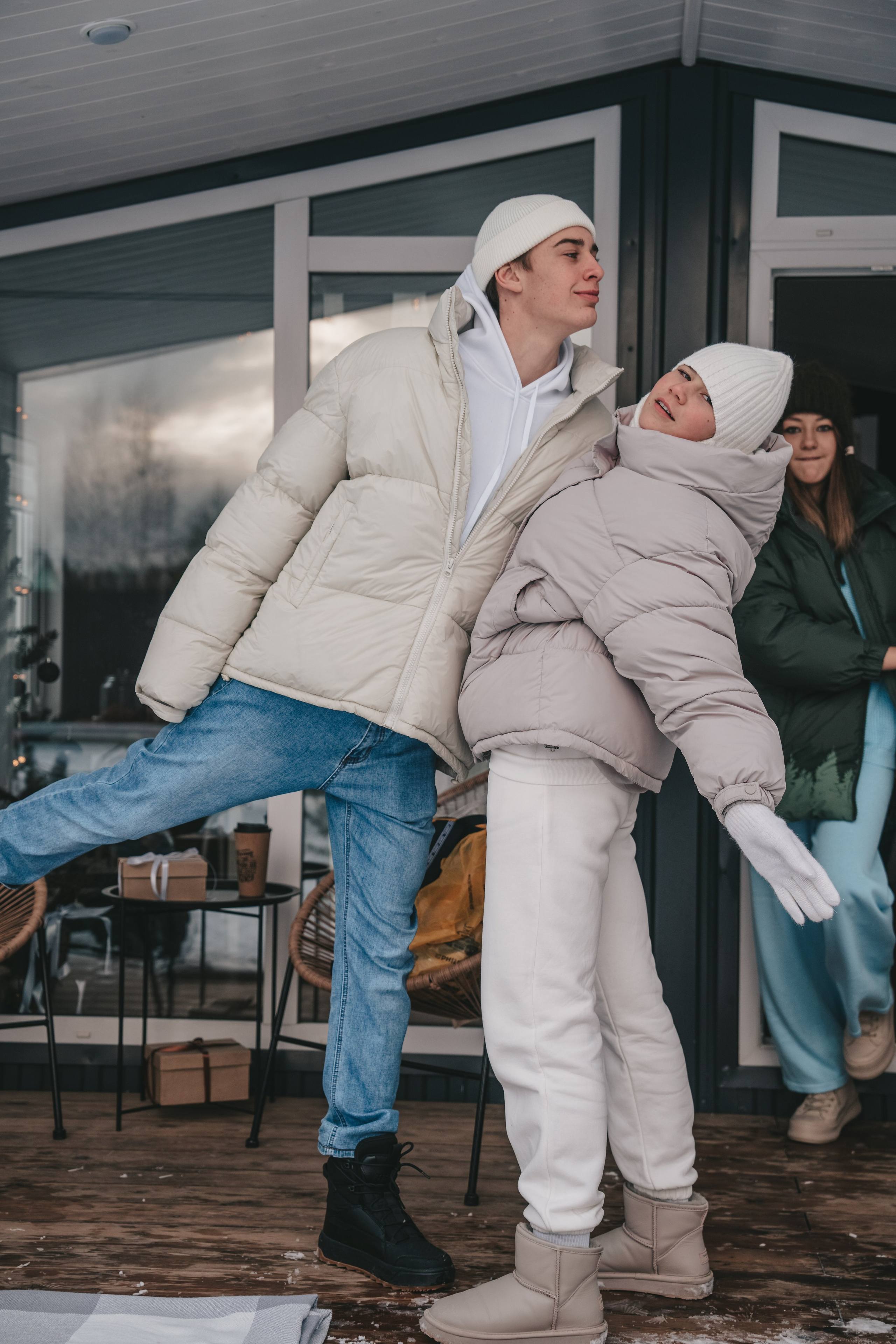 Фотосессия большой компании в домике. Семейный фотограф Екатеринбург Татьяна Девятых