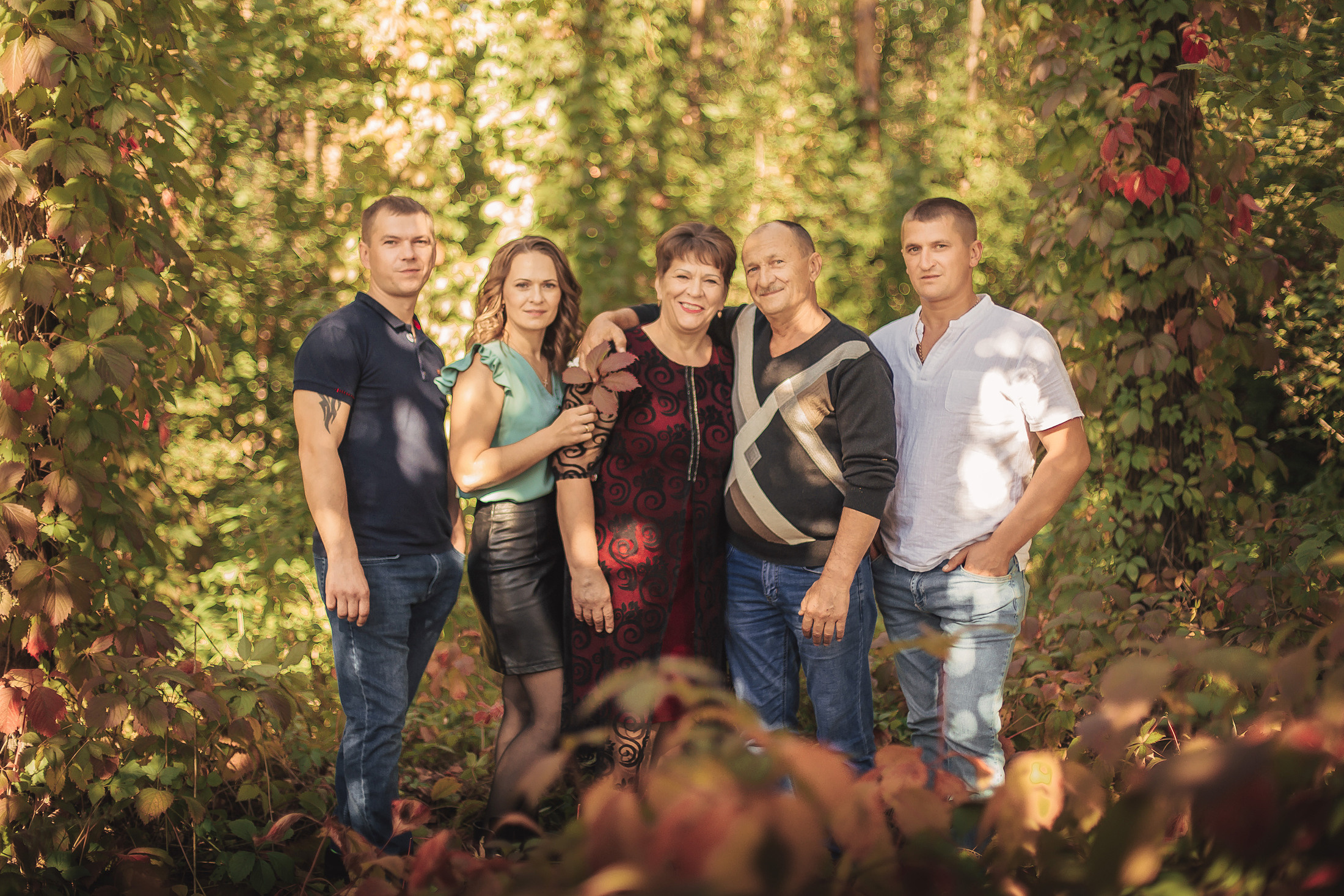 Большая семья. Семейный, детский, свадебный фотограф по всей РБ Валера Михневич