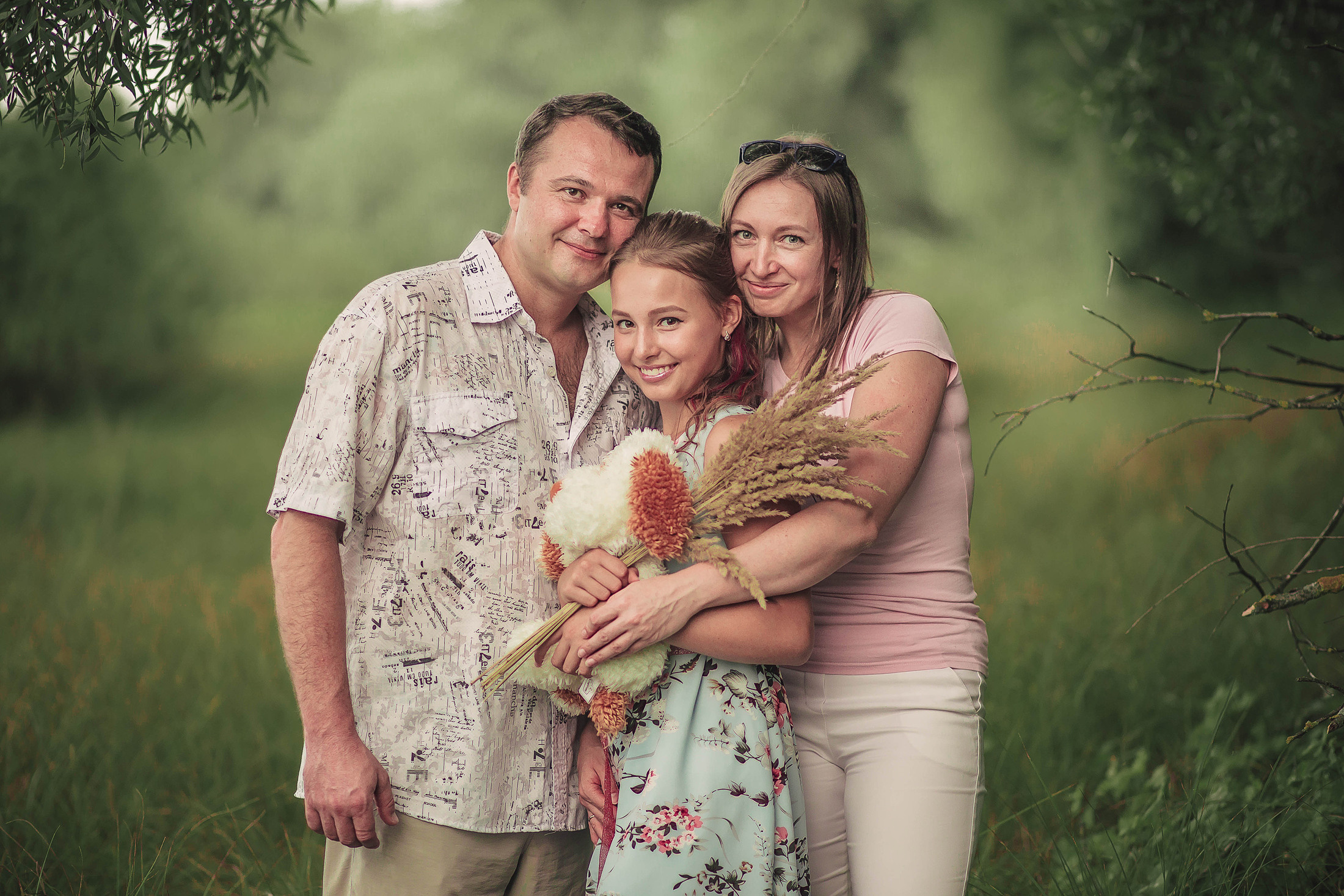София с Мамой и Папой. Семейный, детский, свадебный фотограф по всей РБ Валера Михневич