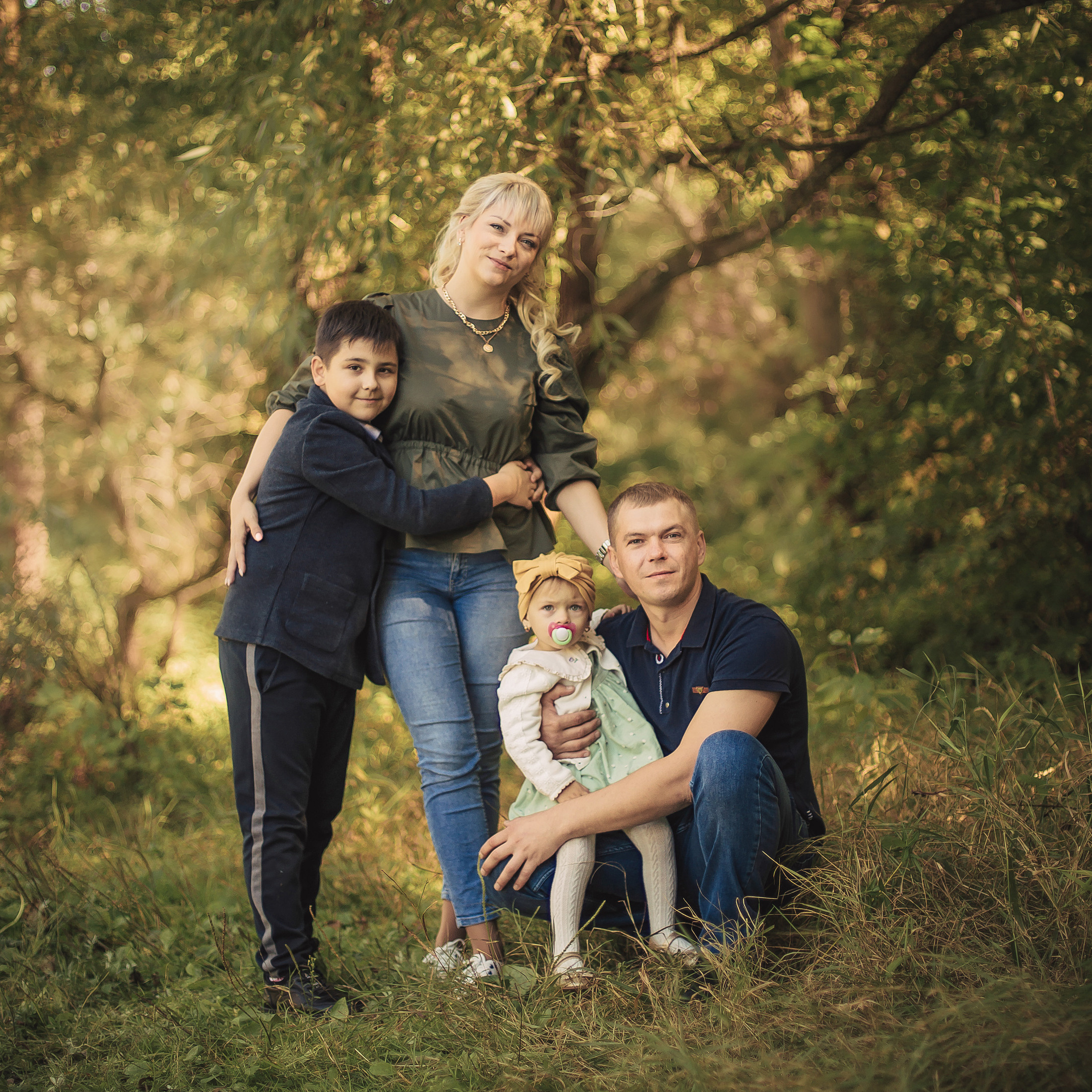 Большая семья. Семейный, детский, свадебный фотограф по всей РБ Валера Михневич